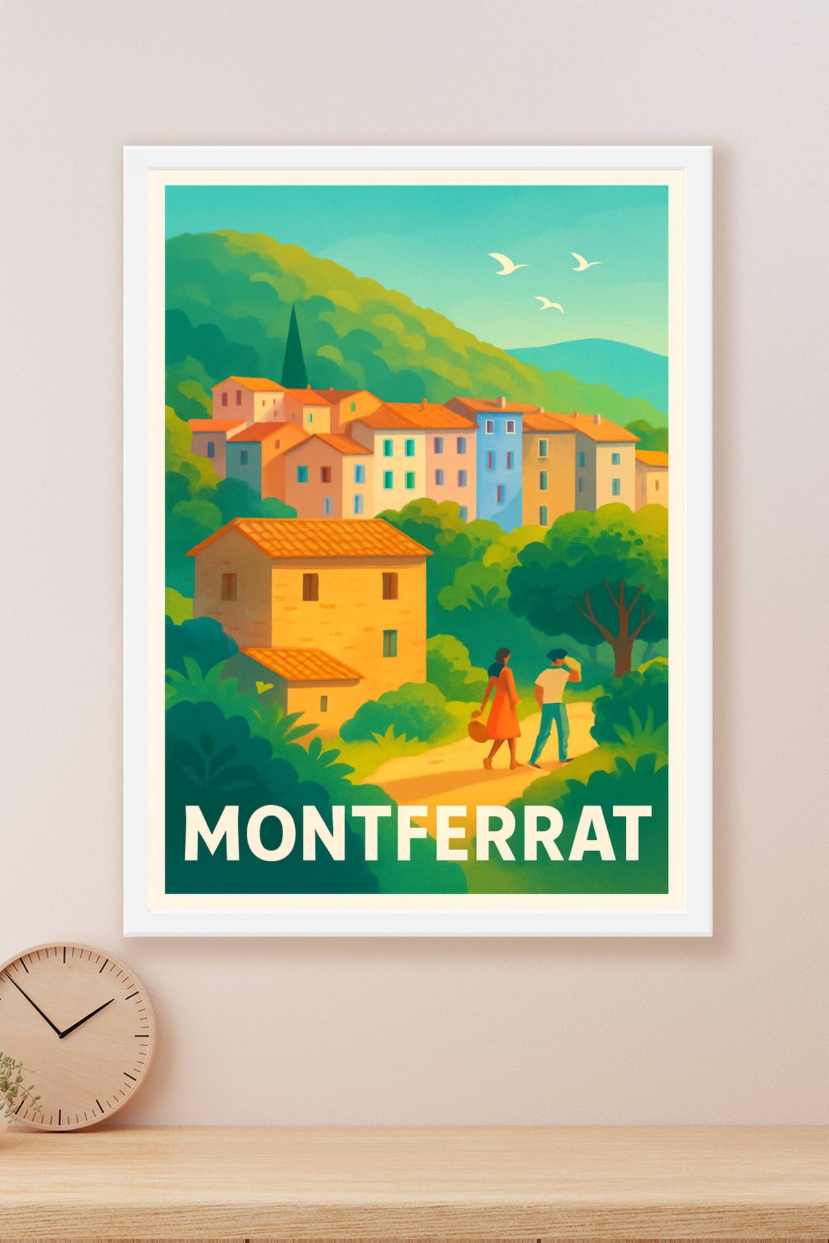 Affiche Montferrat — L'évasion bucolique au cœur de la nature · poster d'art de Montferrat