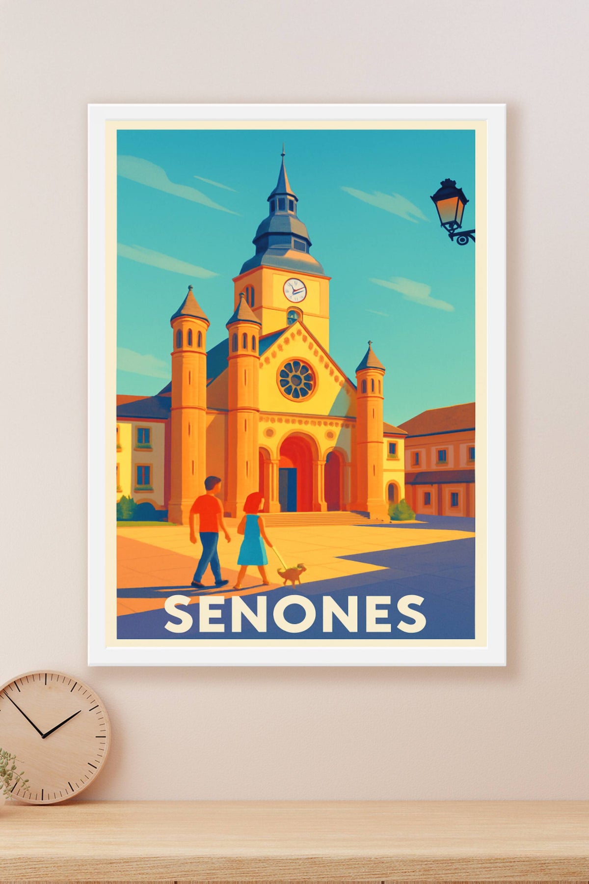 Affiche Senones — Escapade en plein cœur historique · poster d'art de Senones