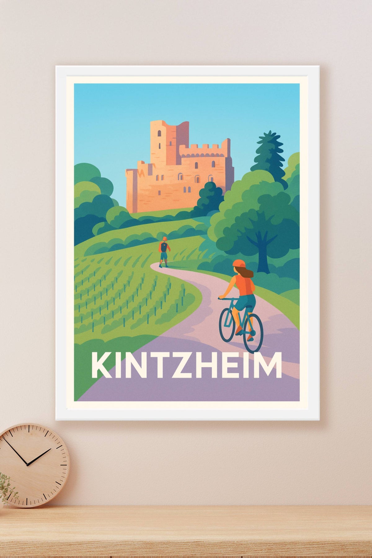 Affiche Kintzheim — Aventure au Château Médiéval · poster d'art de Kintzheim