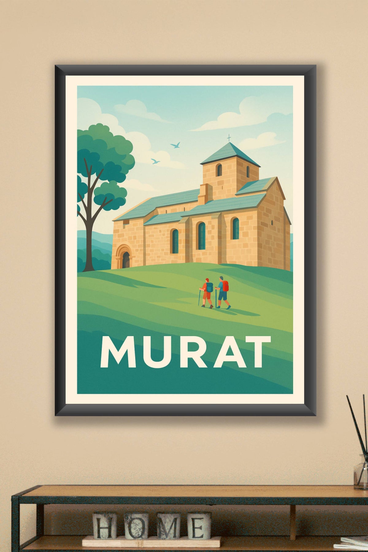 Affiche Murat — Escapade paisible au cœur de la nature · poster d'art de Murat