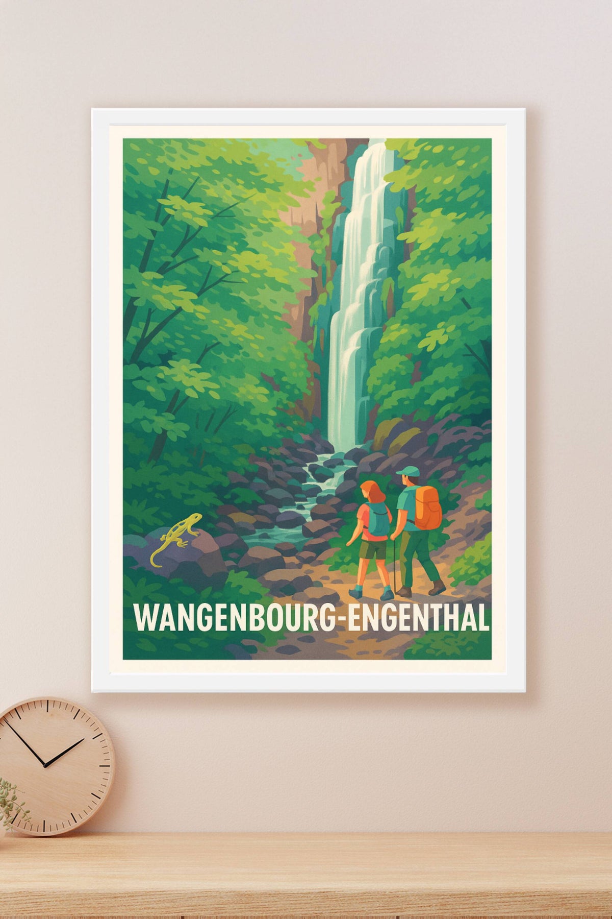 Affiche Wangenbourg-Engenthal — Nature et Randonnée au Cœur de la Forêt · poster d'art de Wangenbourg-Engenthal