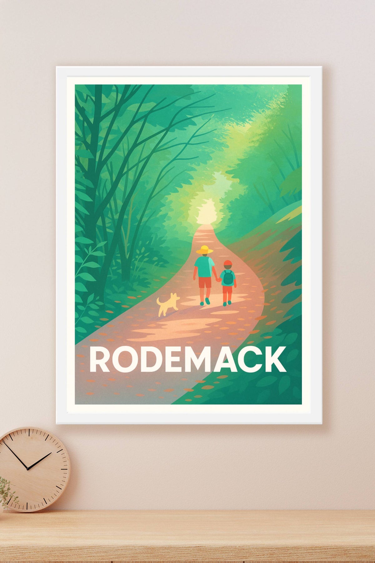 Affiche Rodemack — Promenade bucolique en pleine nature · poster d'art de Rodemack