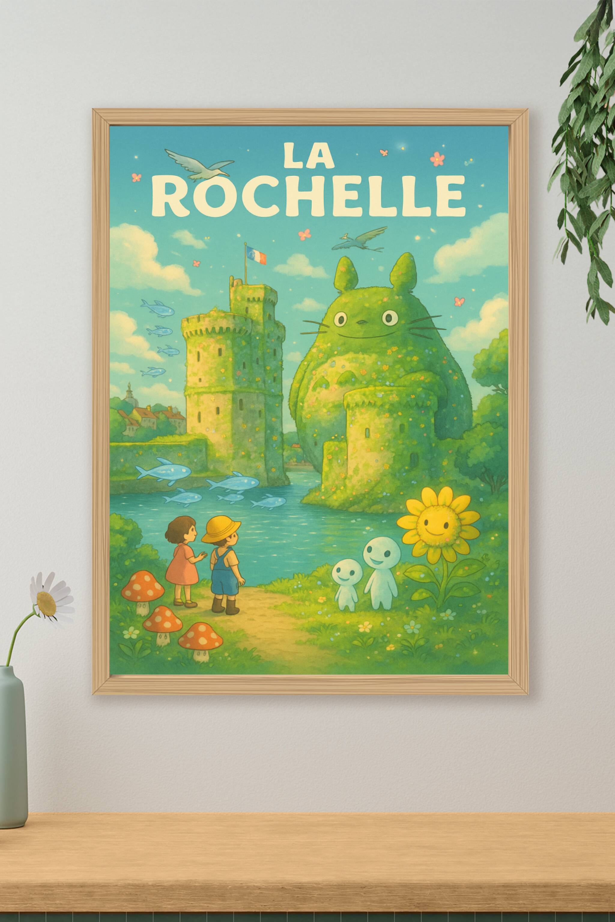 Affiche de La Rochelle - Voyage enchanteur au cœur de la cité maritime