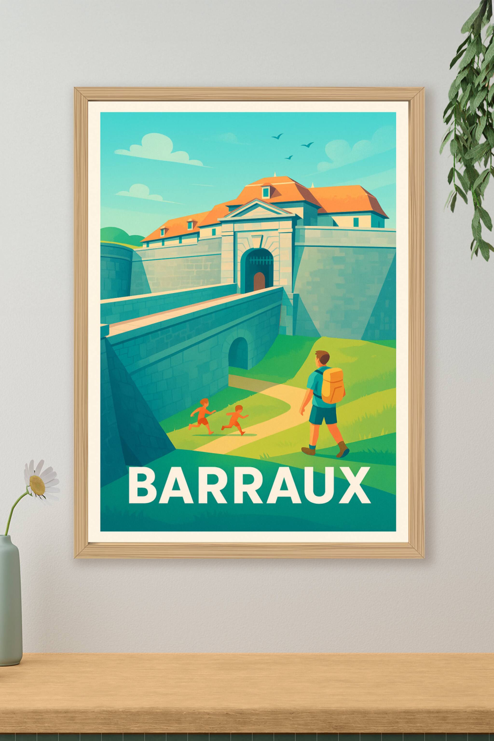 Affiche Barraux - L'Invitation à l'Aventure Historique