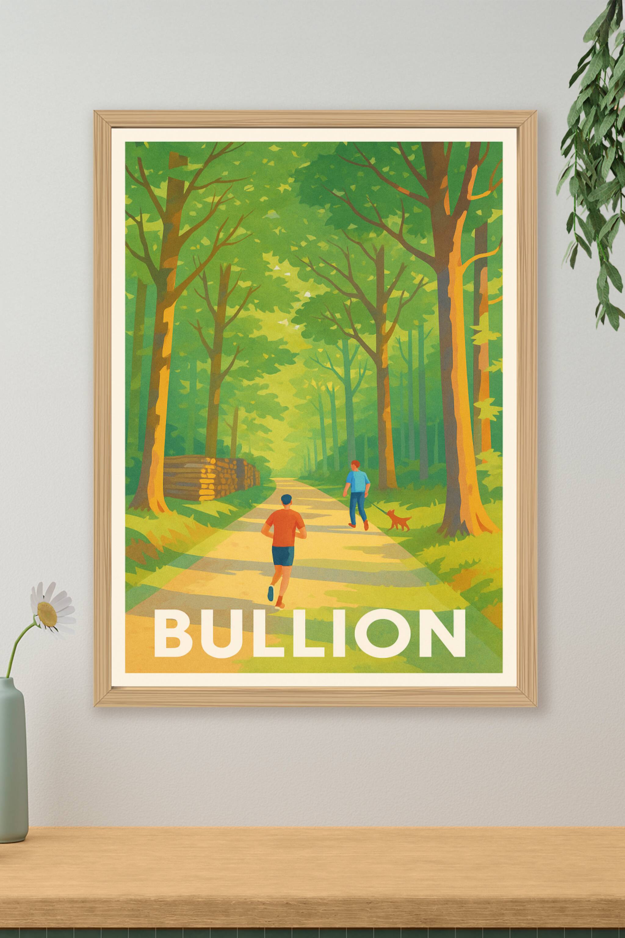 Affiche Bullion - Balade nature au cœur de la forêt