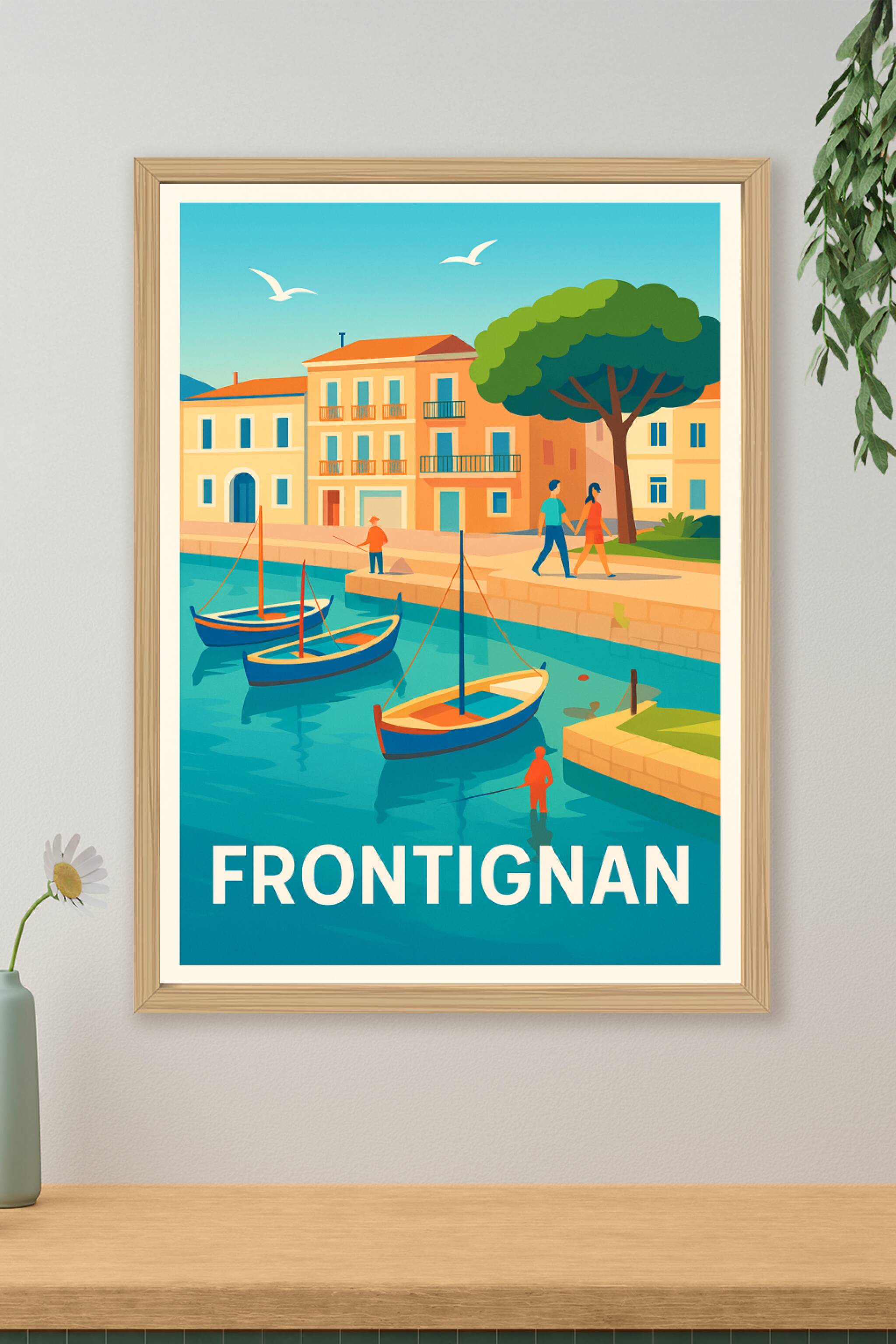 Affiche Frontignan - Charme et sérénité au bord de l'eau