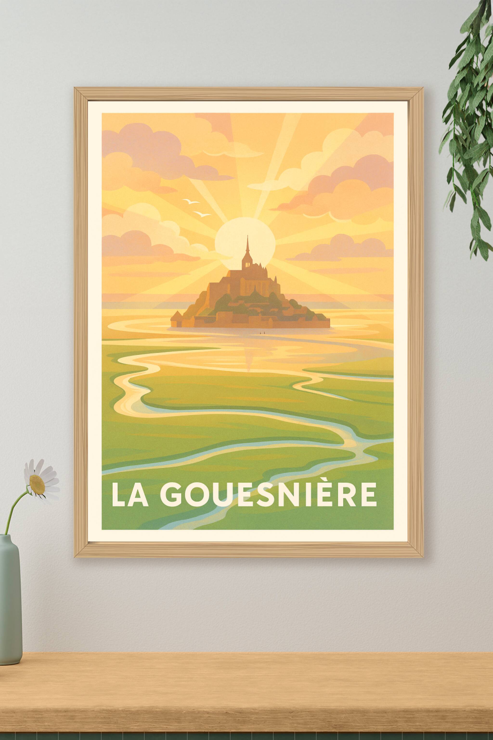 Affiche La Gouesnière - Évasion au lever du soleil