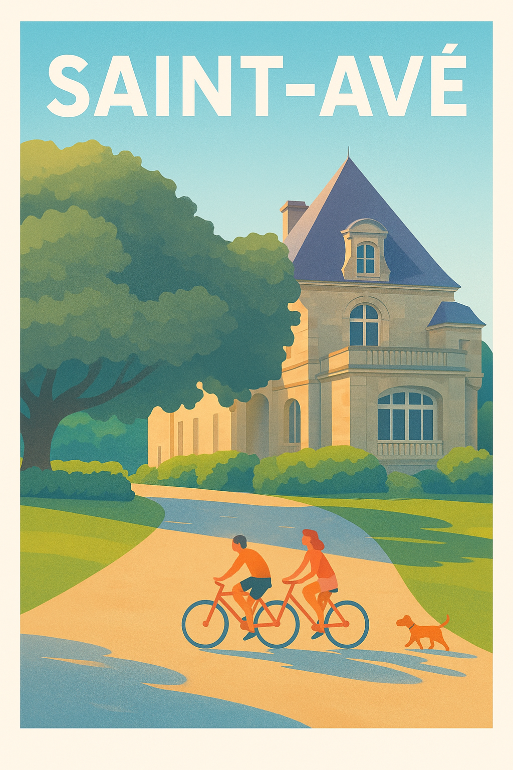 Affiche de Saint-Avé - Douceur de vivre au cœur du Morbihan