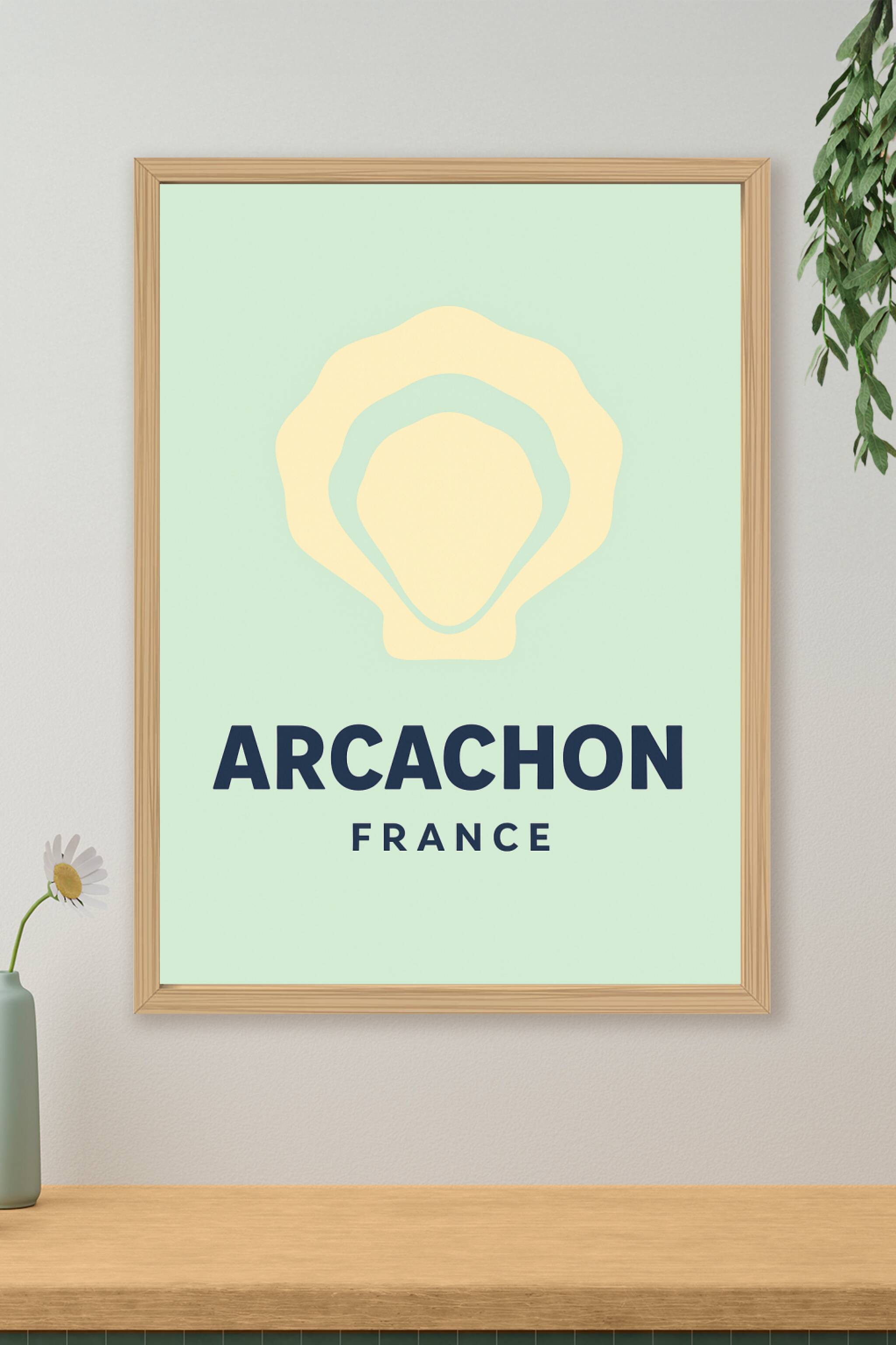 Affiche de Arcachon - Élégance et nature en bord de mer