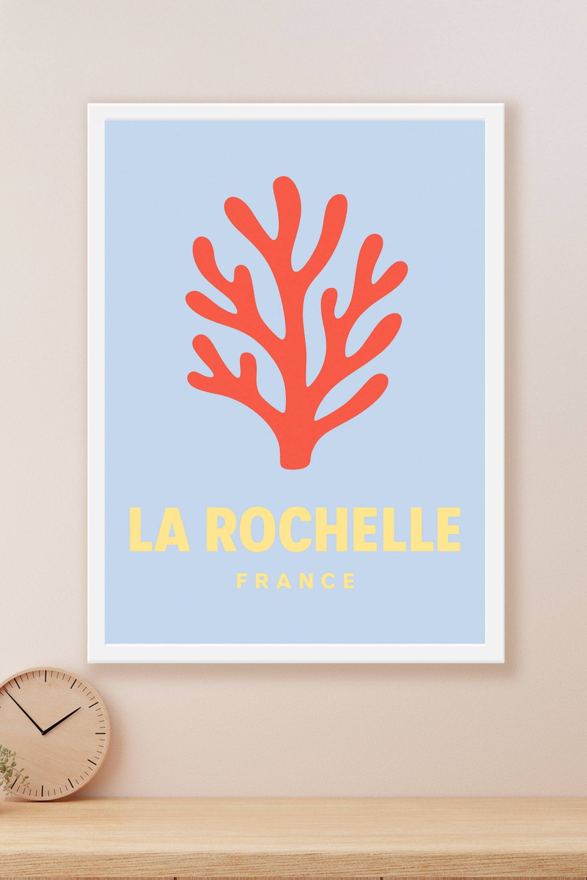 Affiche Toulon — Élégance méditerranéenne minimaliste · poster d'art de Toulon