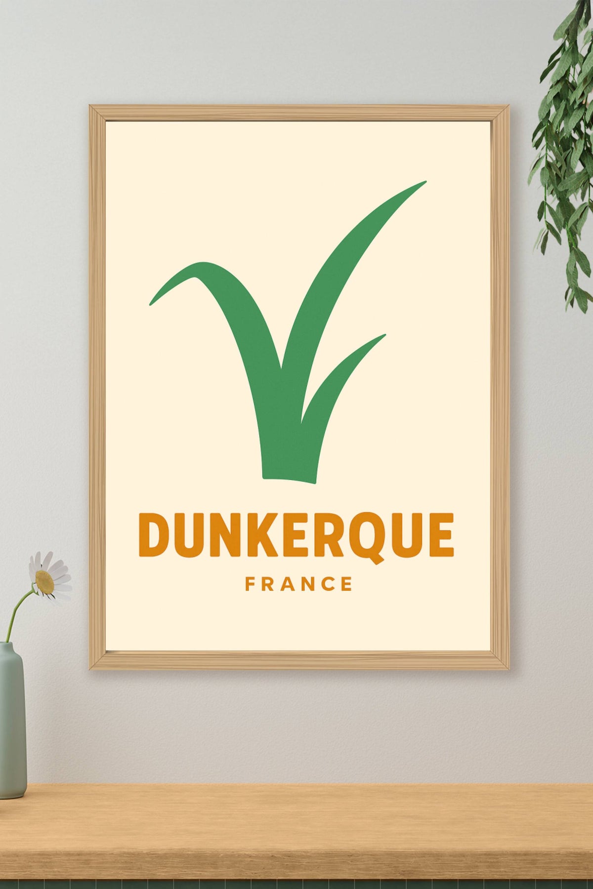 Affiche La Rochelle — Élégance et modernité en couleurs pastel · poster d'art de La Rochelle