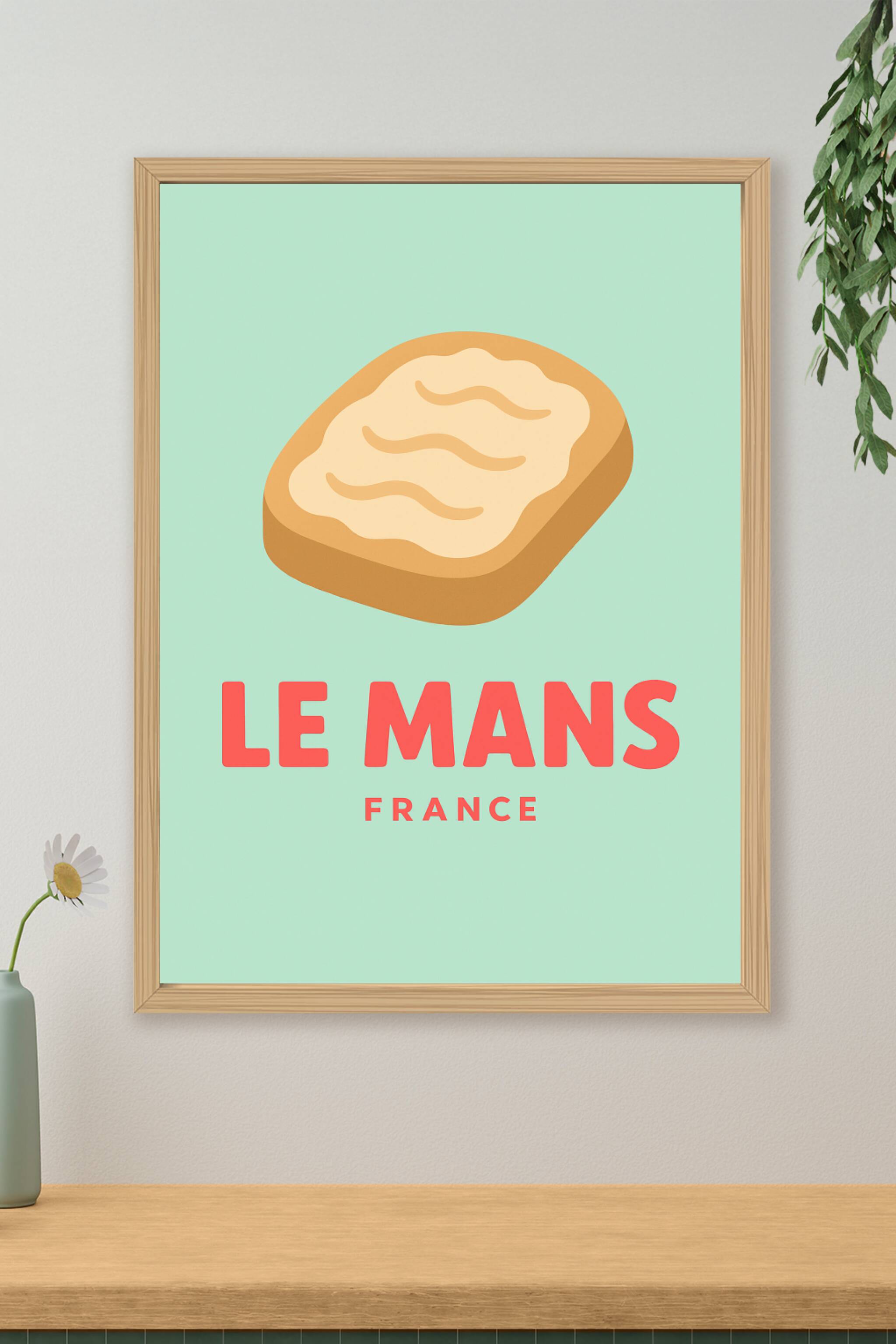 Affiche de Le Mans - Un goût simple et authentique