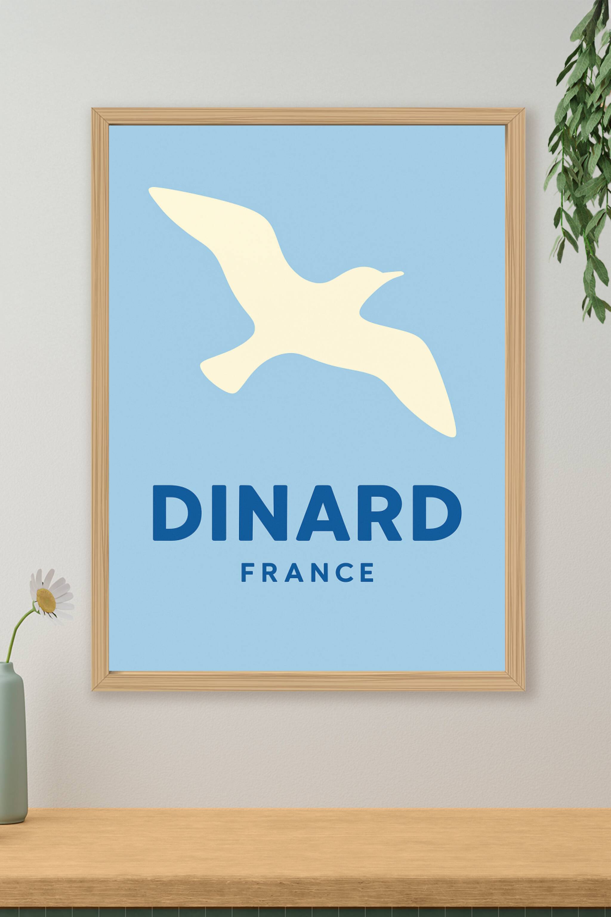 Affiche de Dinard - L'élégance de la côte bretonne