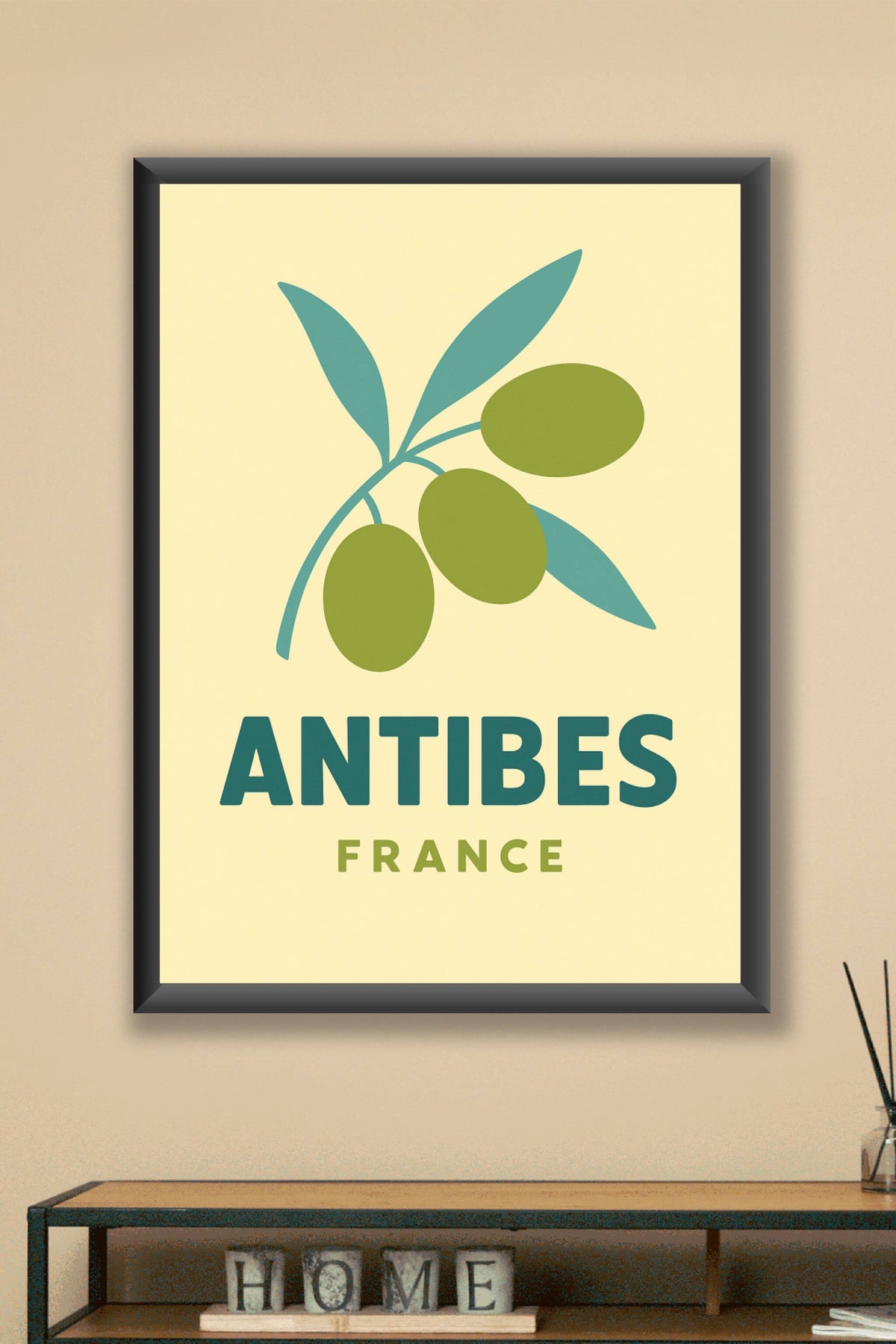 Affiche Antibes — L'élégance méditerranéenne en affiche · poster d'art de Antibes