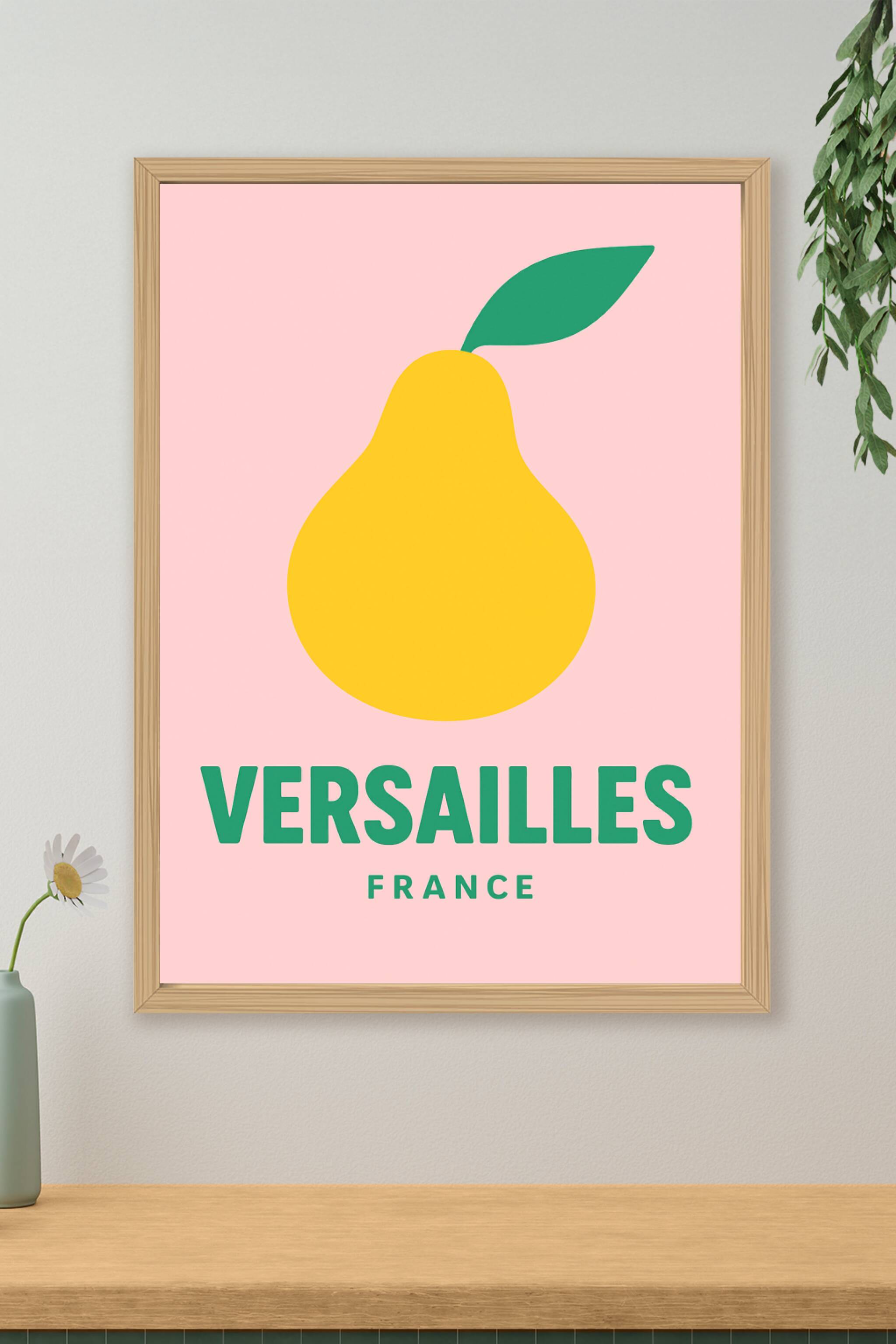 Affiche de Versailles - Un fruit d'élégance et de simplicité