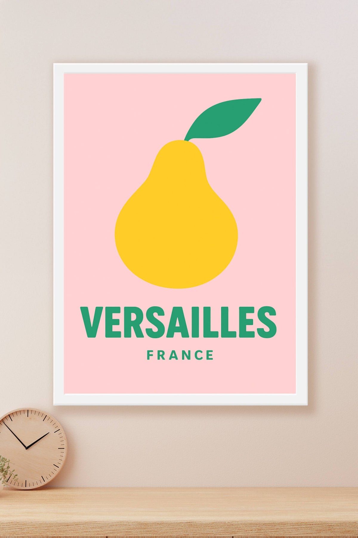 Affiche Versailles — Un fruit d'élégance et de simplicité · poster d'art de Versailles