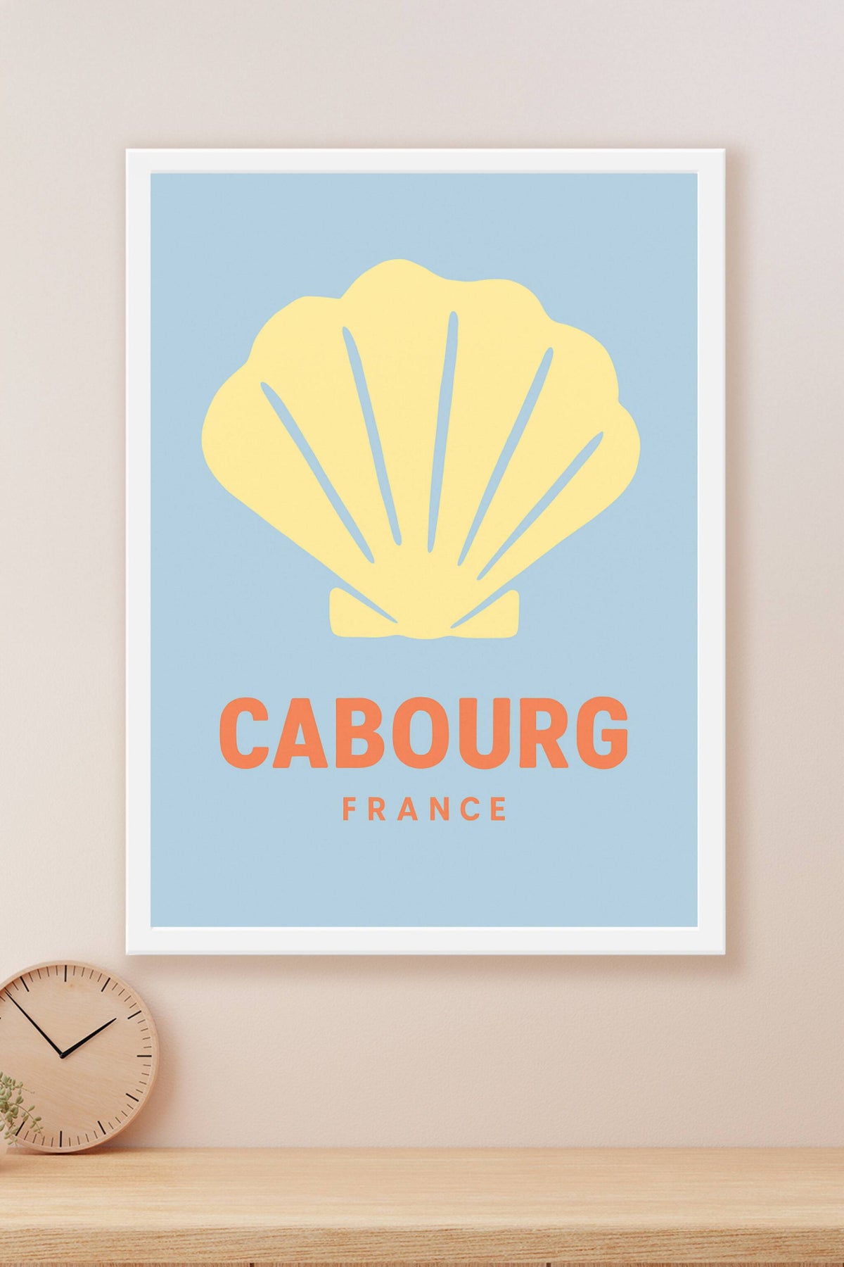 Affiche Cabourg — L'élégance marine à portée de main · poster d'art de Cabourg
