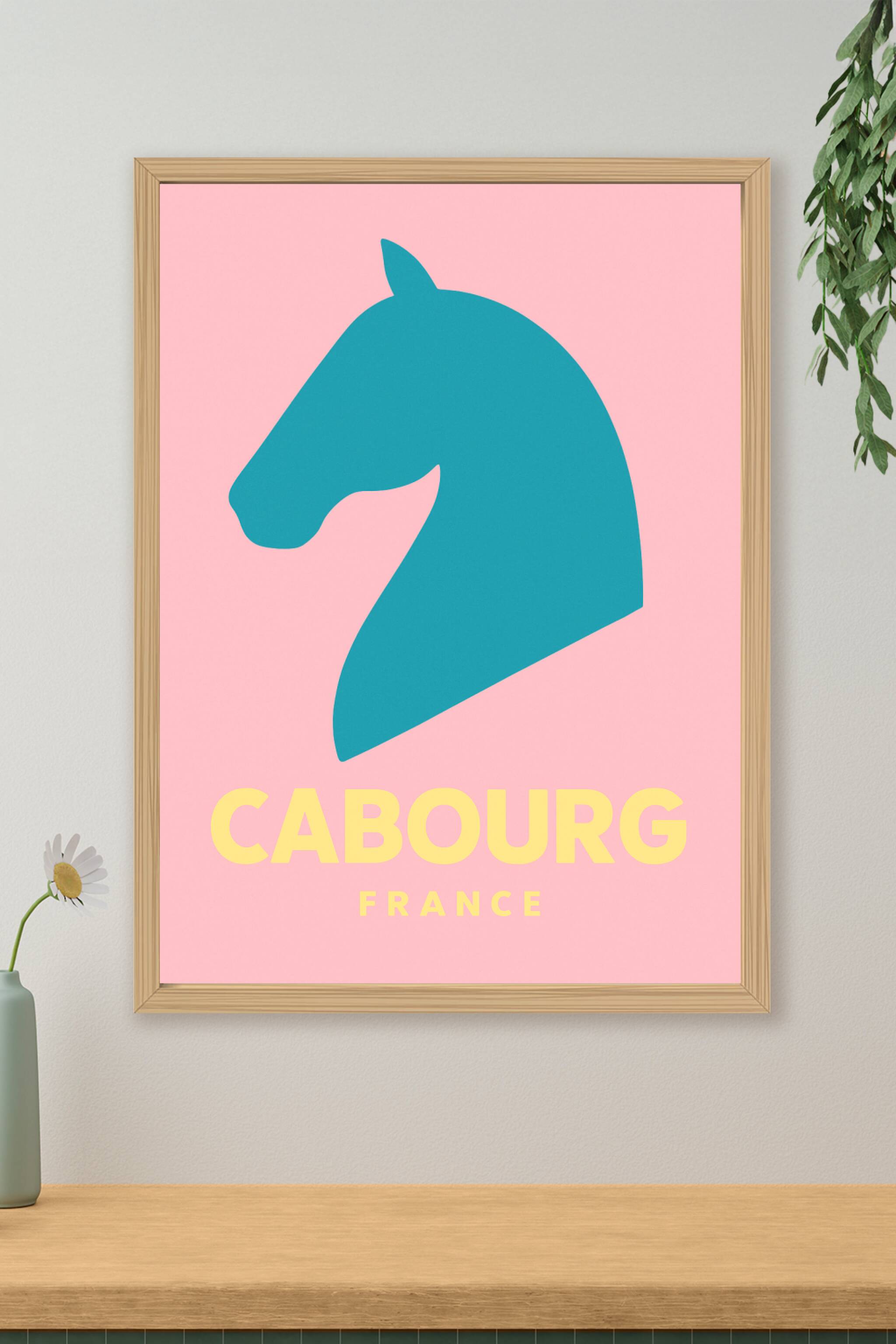 Affiche de Cabourg - Élégance et charme intemporel