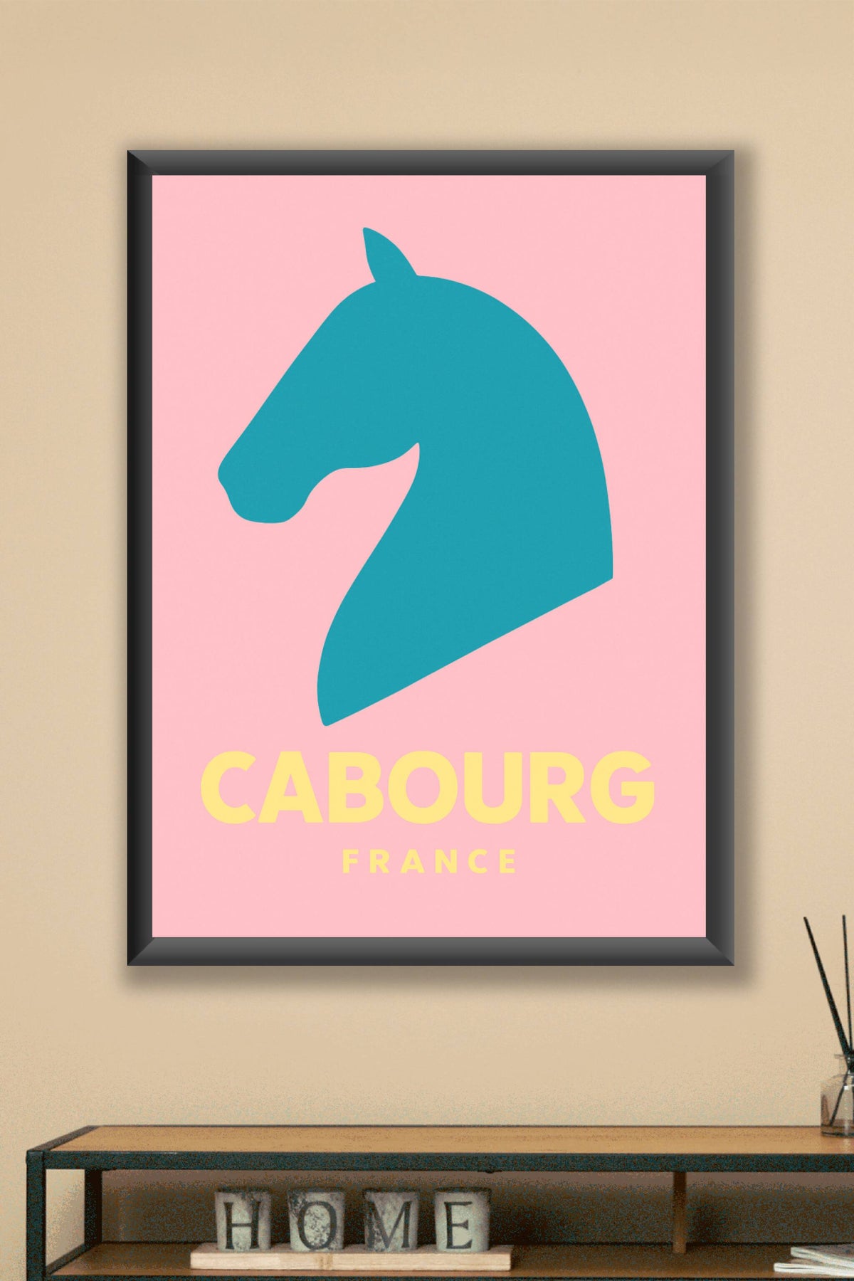 Affiche Cabourg — Élégance et charme intemporel · poster d'art de Cabourg