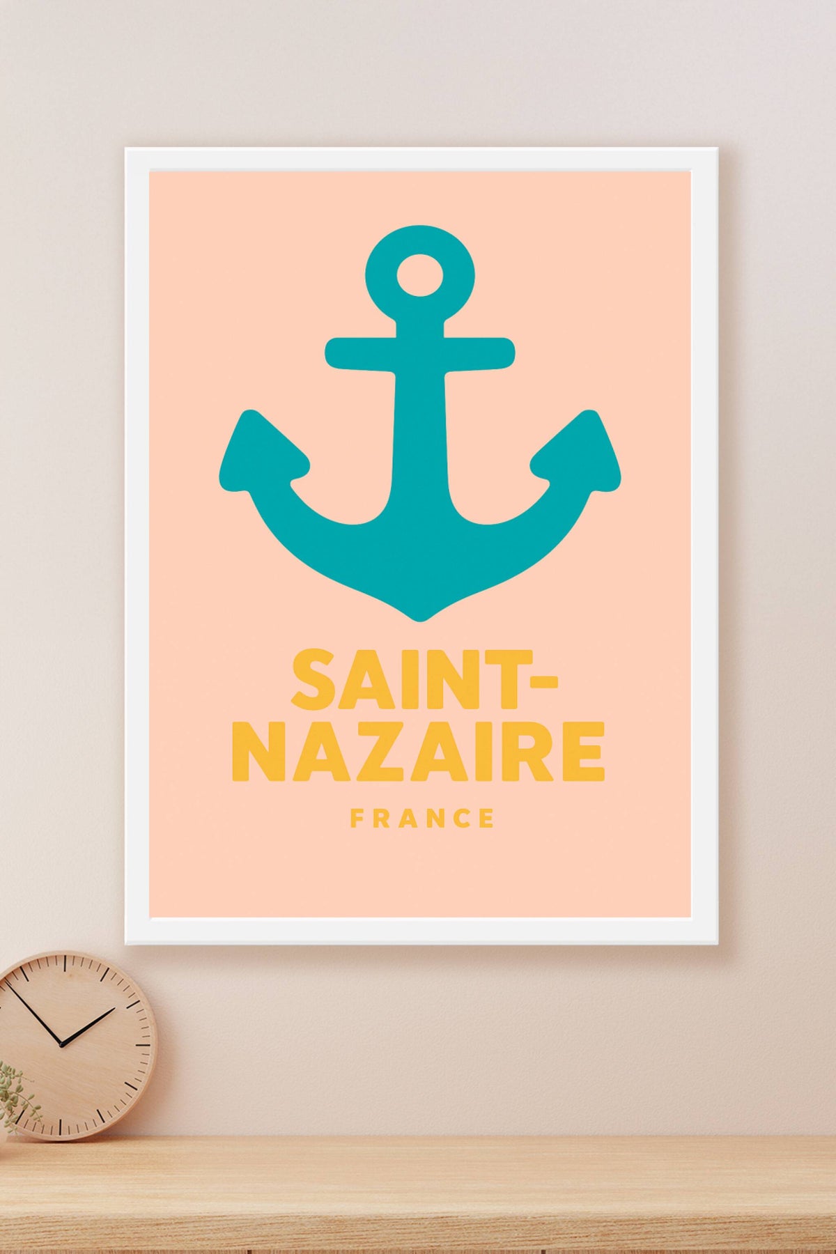 Affiche Saint-Nazaire — L’esprit maritime en couleur · poster d'art de Saint-Nazaire