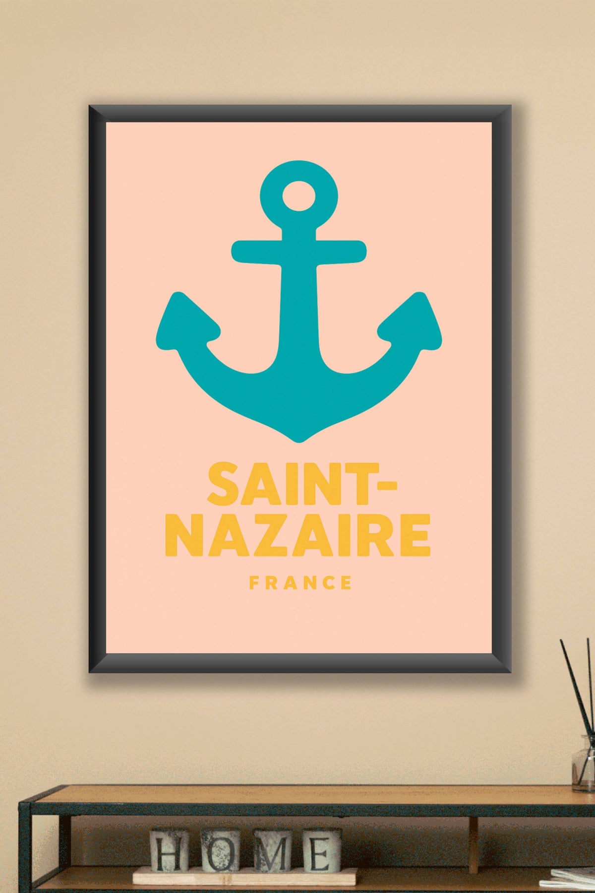 Affiche Saint-Nazaire — L’esprit maritime en couleur · poster d'art de Saint-Nazaire
