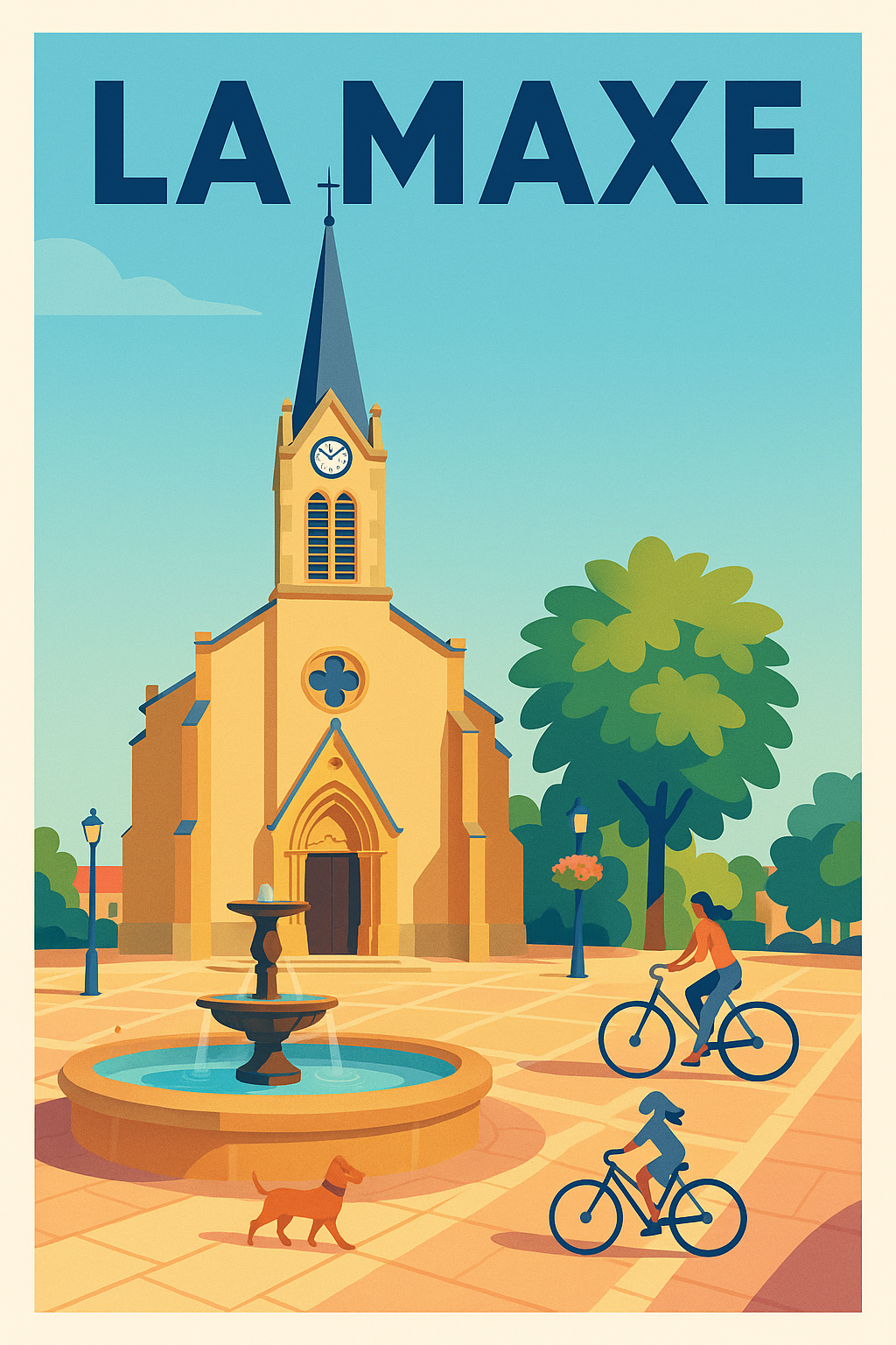 Affiche de La Maxe - Charme et sérénité au cœur du village