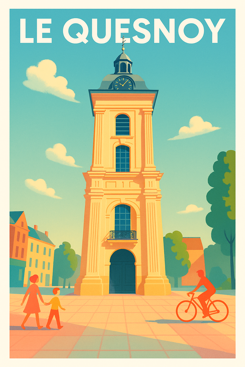 Affiche de Le Quesnoy - Charme historique et douceur de vivre