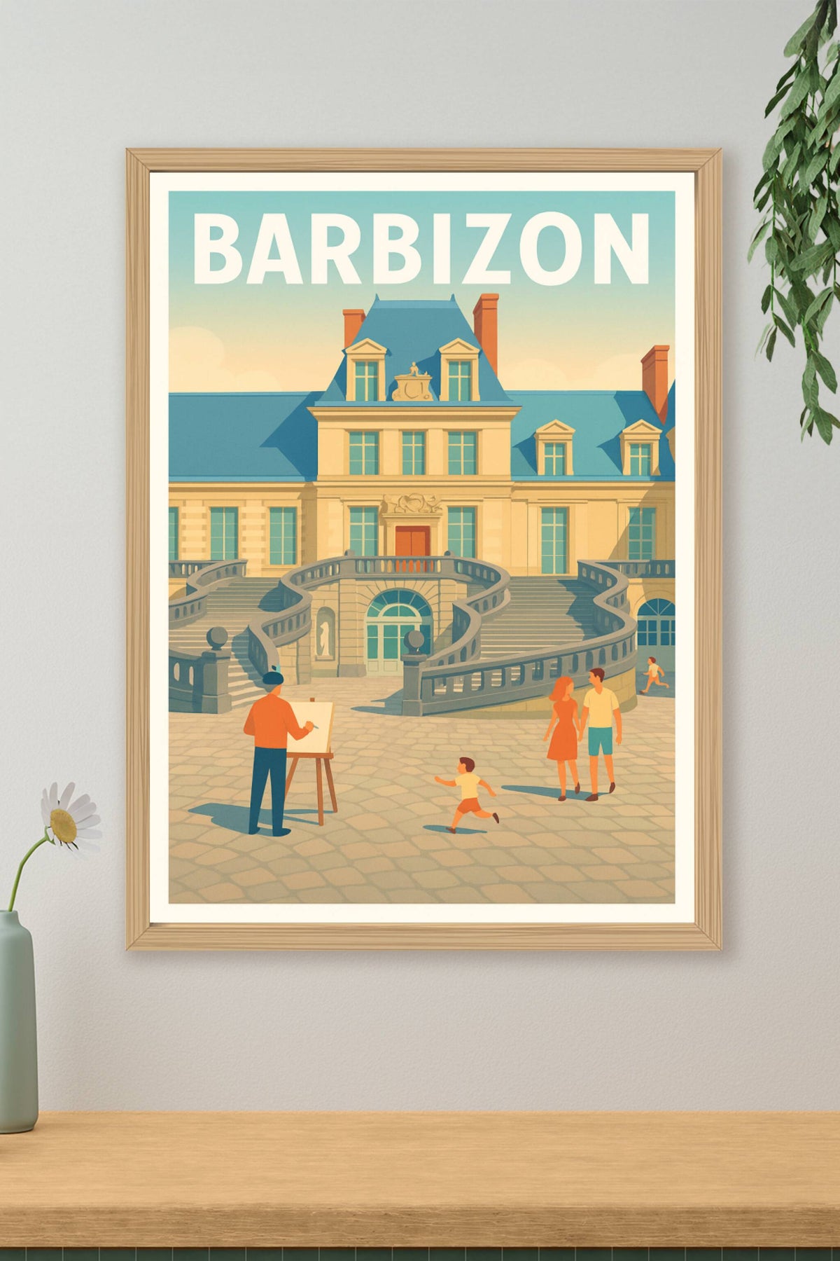 Affiche Barbizon — L'art au cœur de la nature · poster d'art de Barbizon