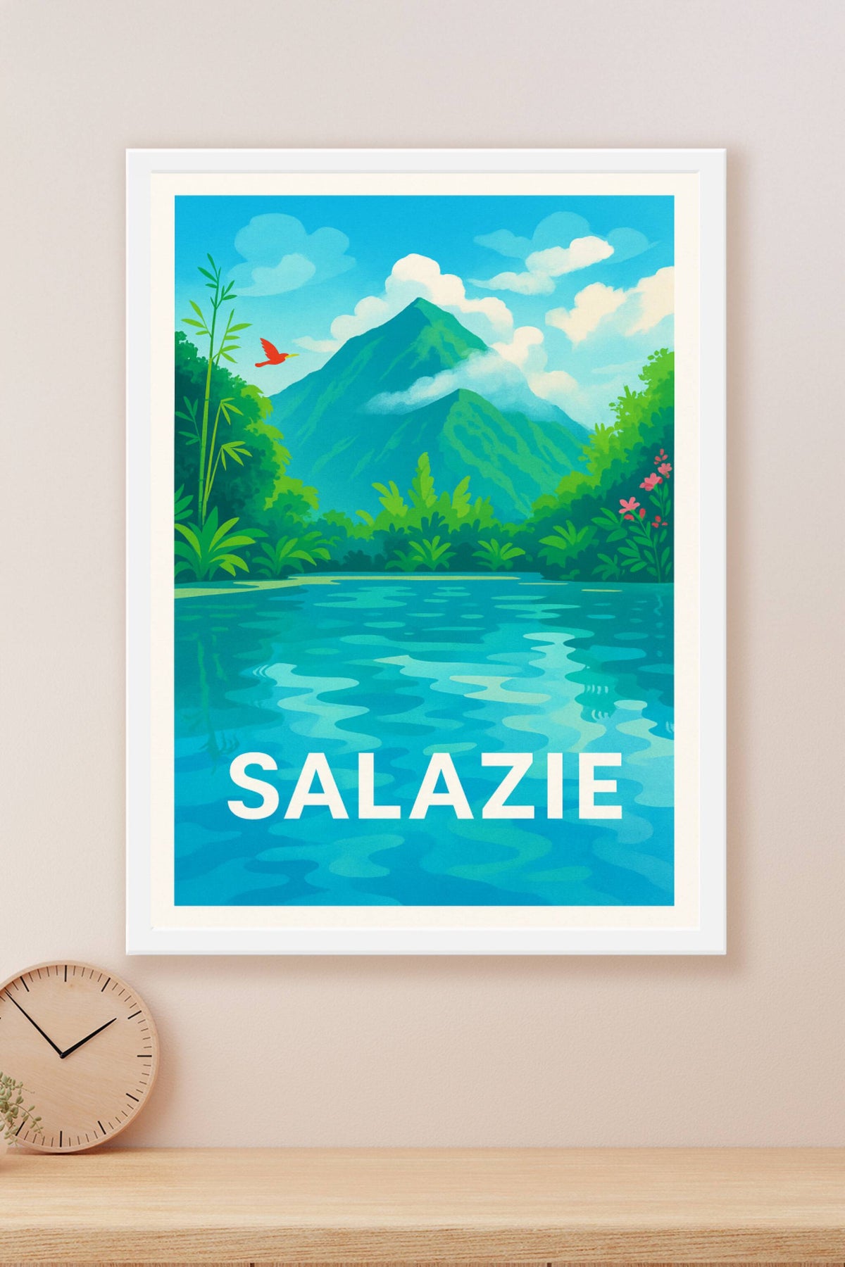 Affiche Salazie — Évasion Nature au Cœur de l'Île · poster d'art de Salazie