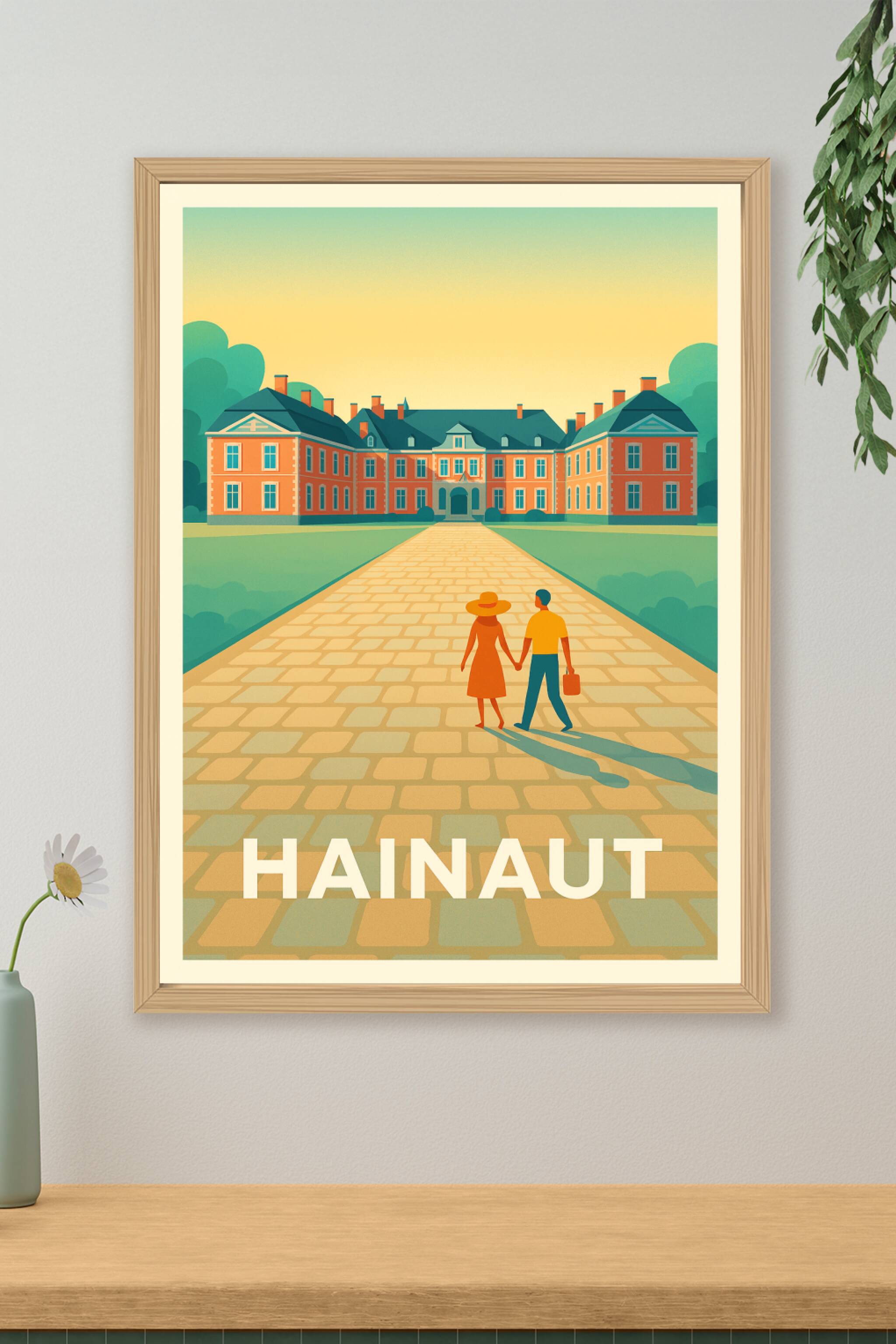 Affiche de Hainaut - Une promenade romantique au cœur du patrimoine