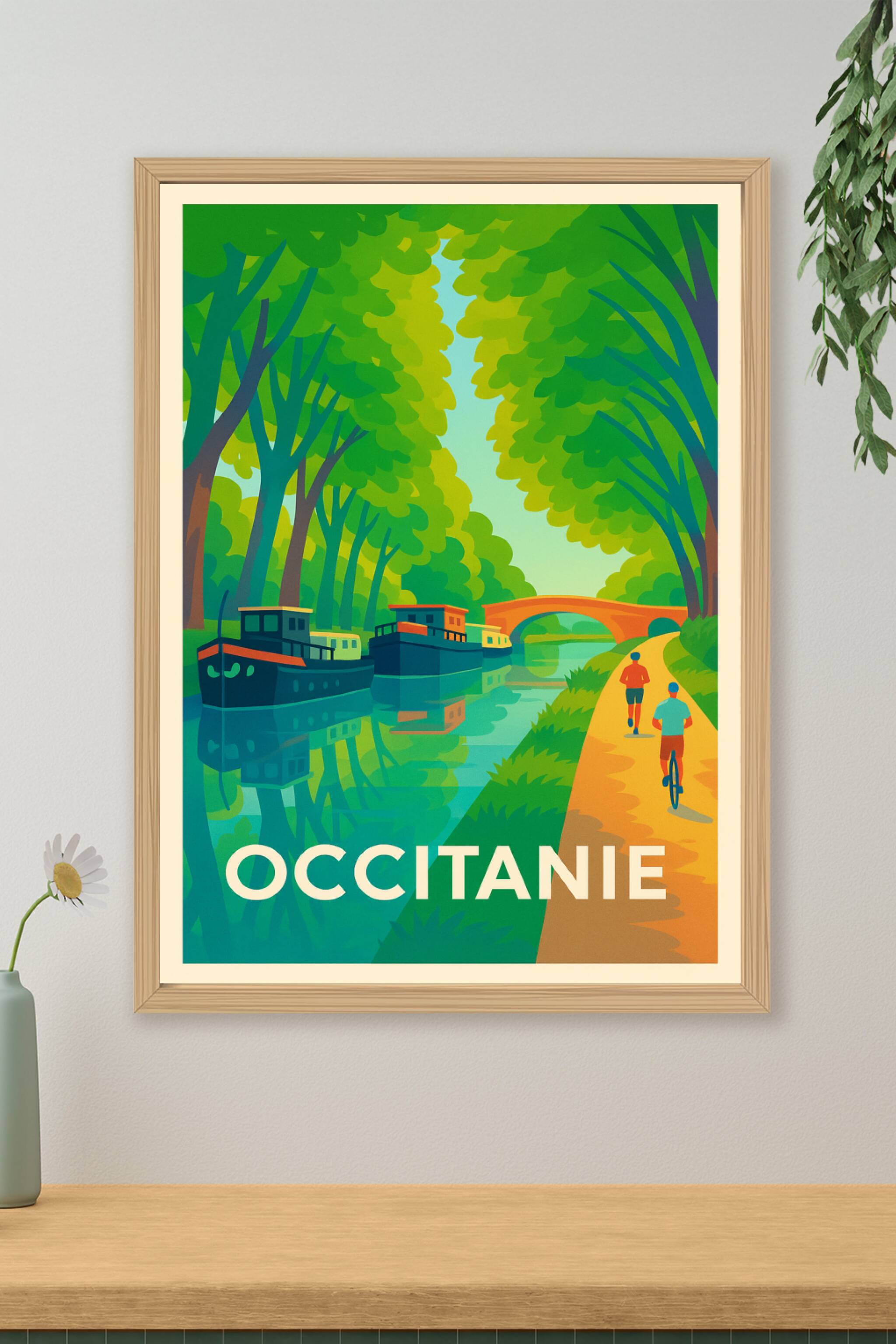 Affiche de Occitanie - Balade paisible au fil de l'eau