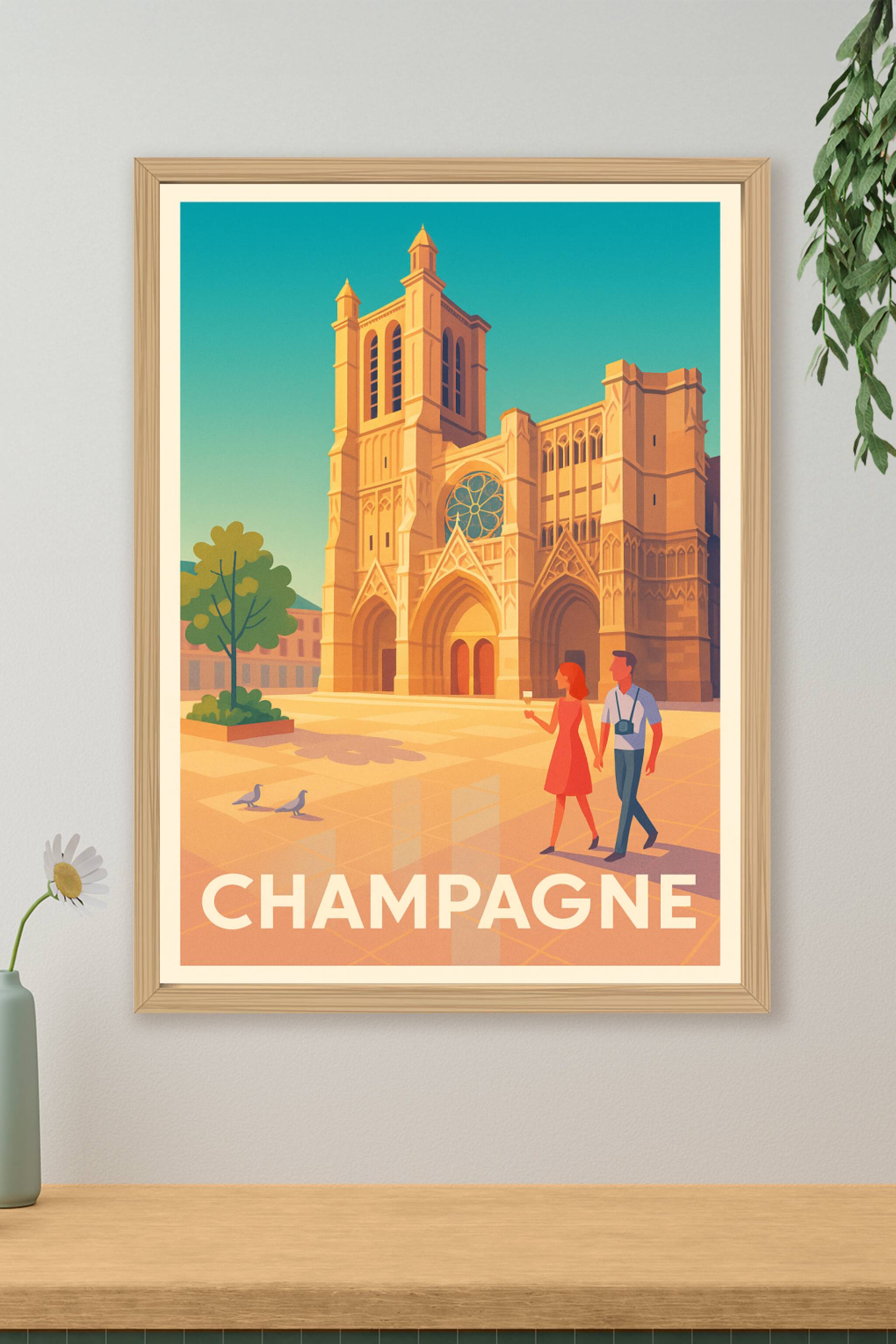 Affiche de Champagne - Balade romantique au cœur du patrimoine