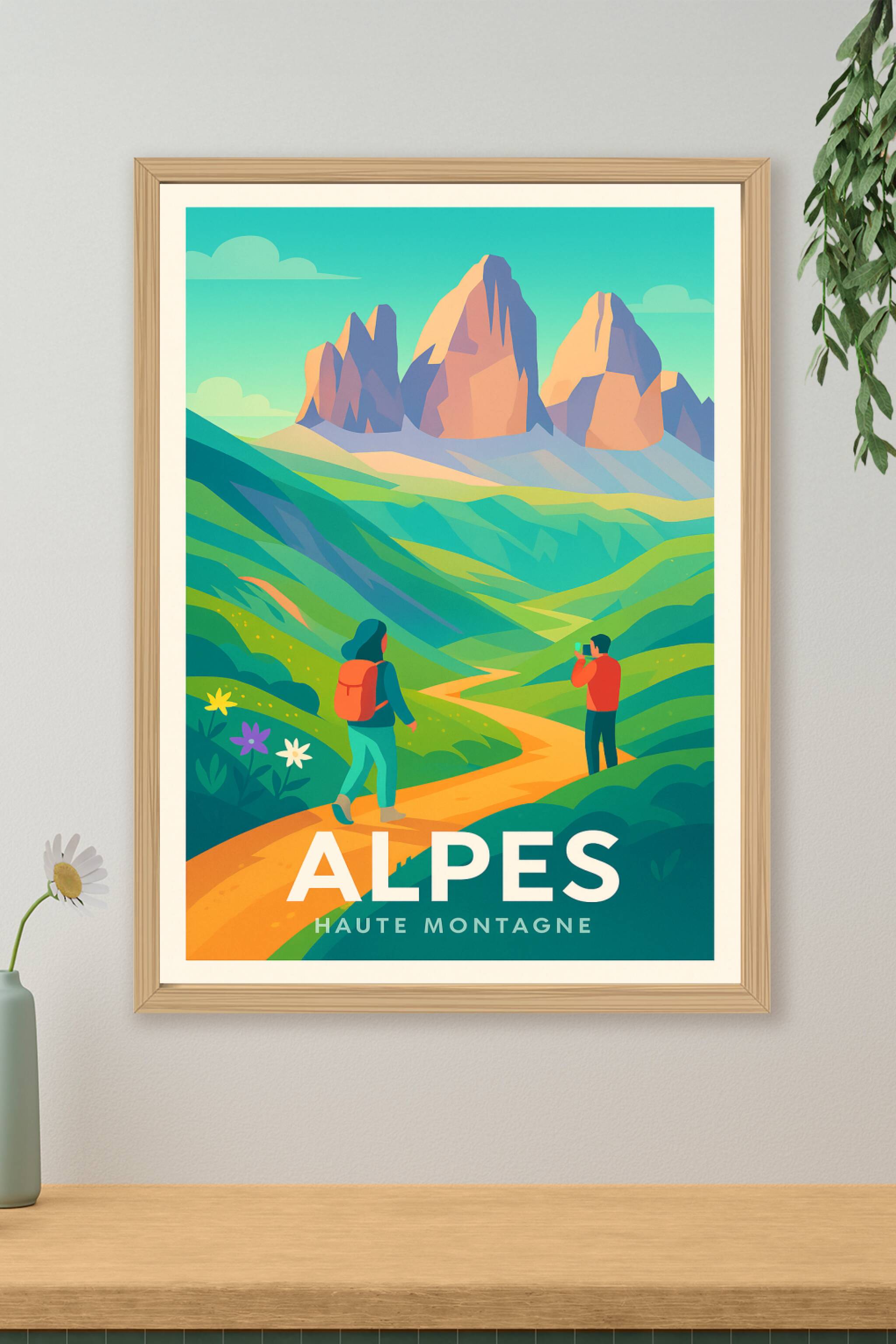 Affiche de Alpes - Évasion en Haute Montagne