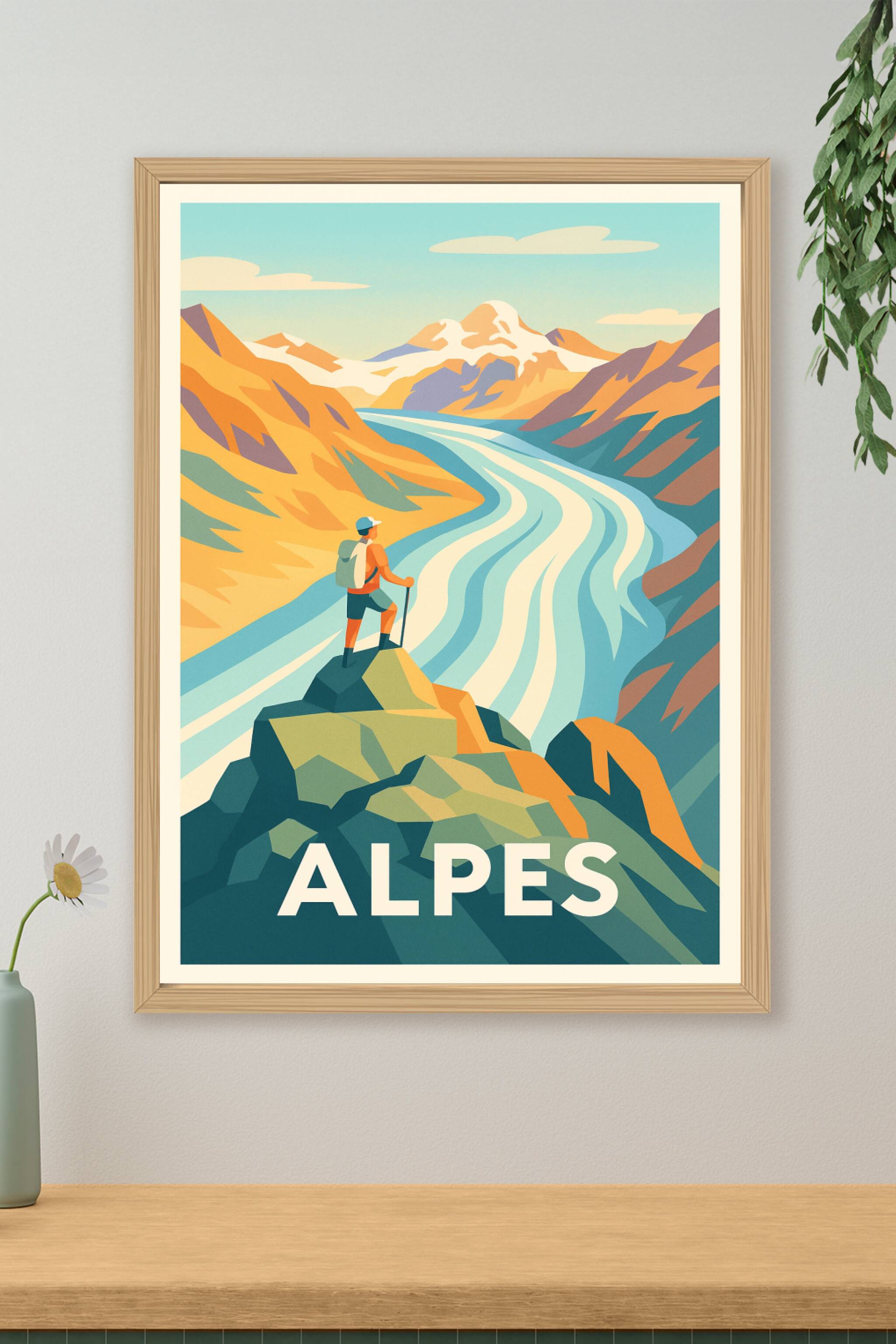 Affiche de Alpes - L'appel à l'aventure en haute montagne