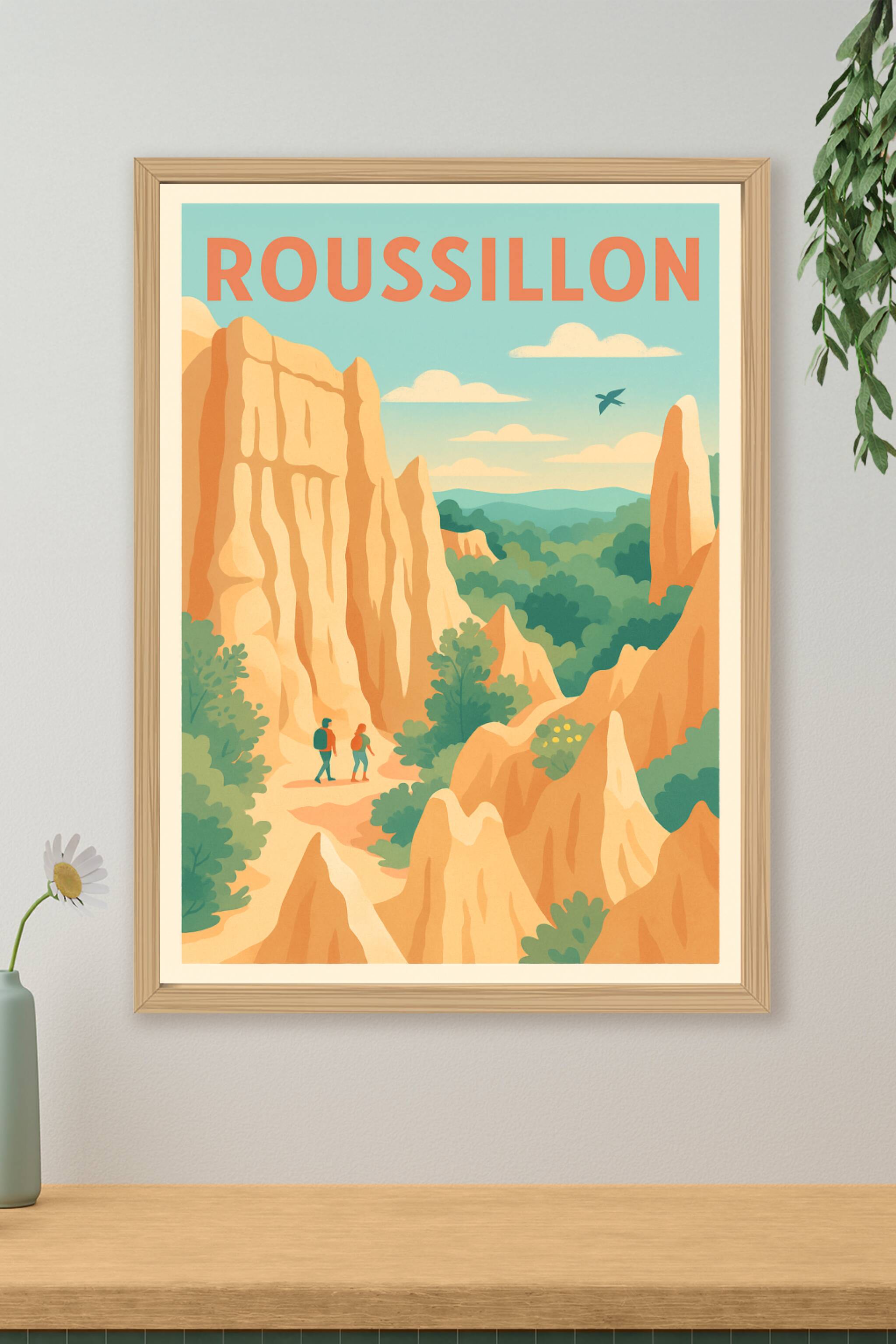 Affiche de Roussillon - Aventure au cœur des ocres