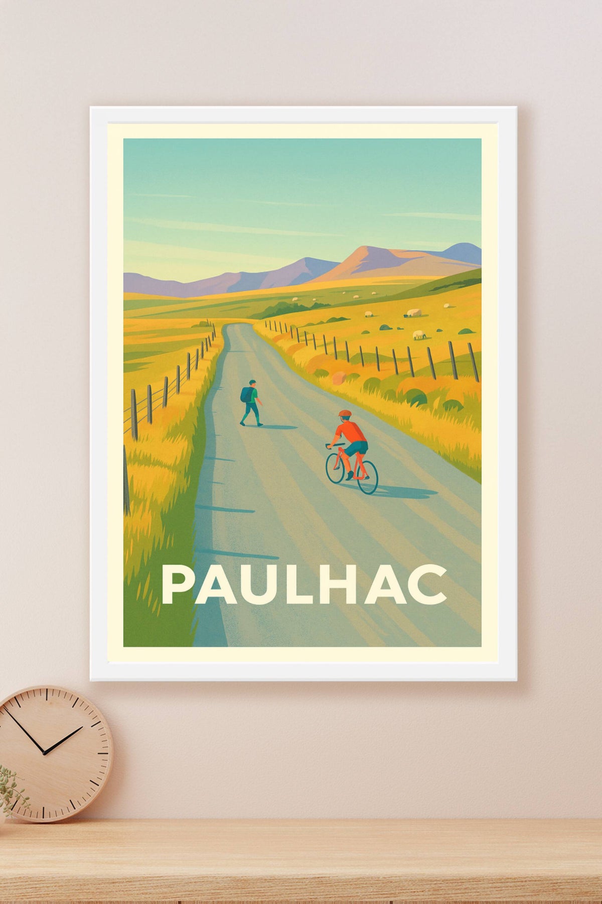 Affiche Paulhac — L'escapade nature entre ciel et montagne · poster d'art de Paulhac