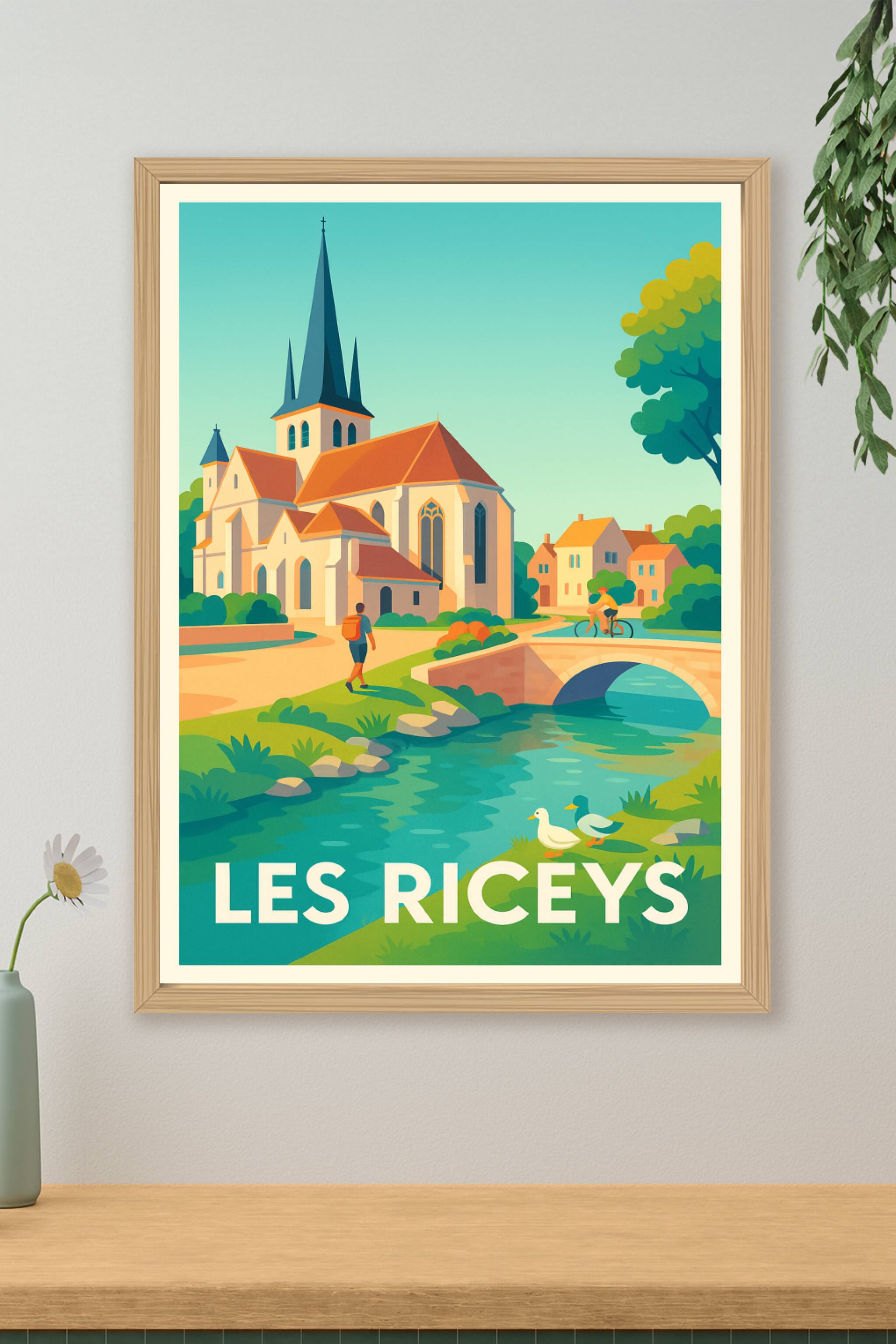 Affiche de Les Riceys - Tranquillité et charme champenois