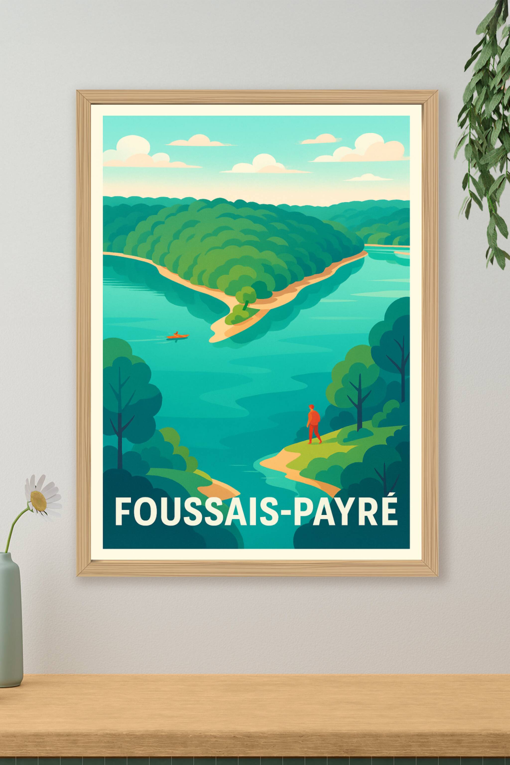 Affiche de Foussais-Payré - Une parenthèse nature et sérénité