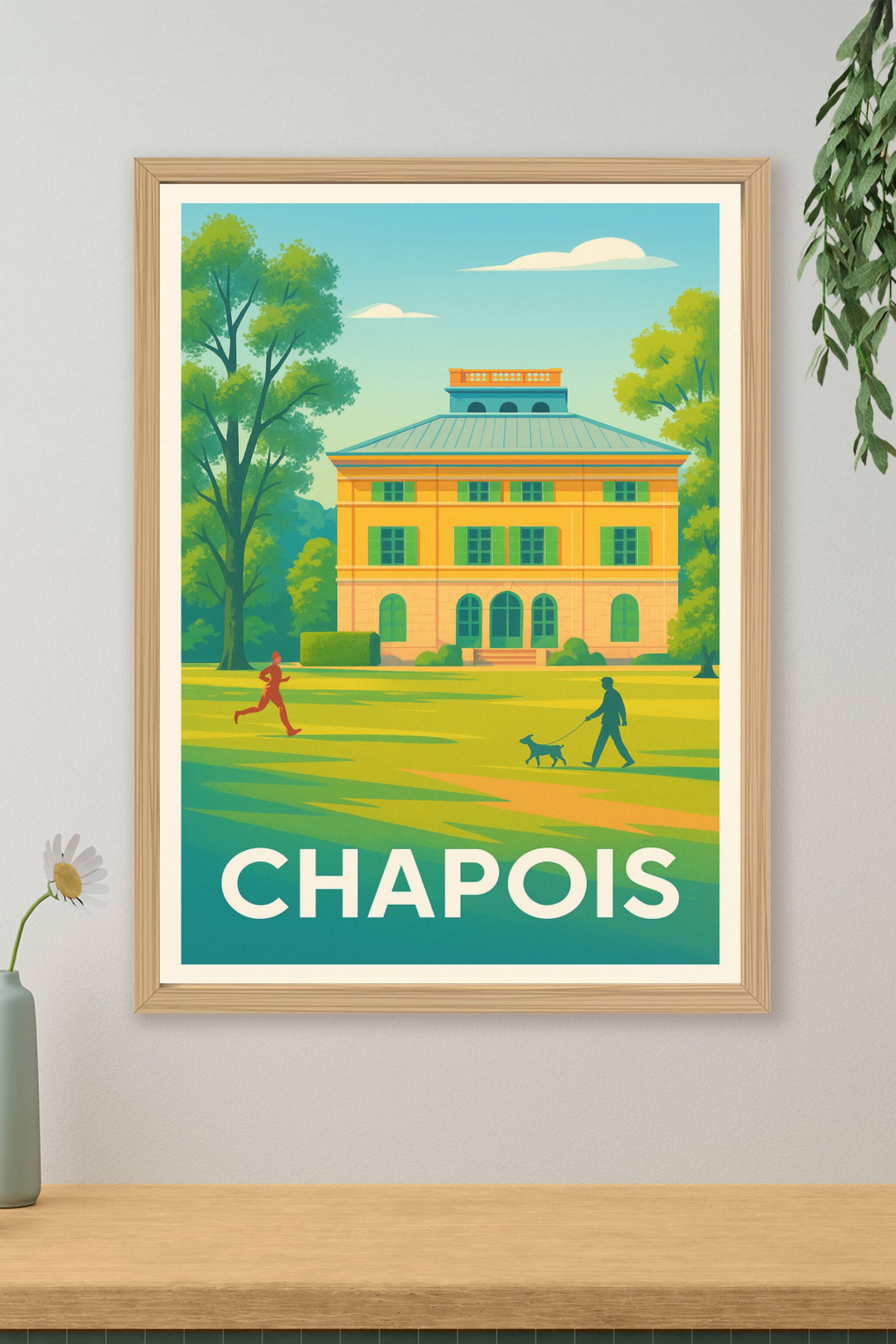 Affiche de Chapoise - L'art de vivre au cœur du parc
