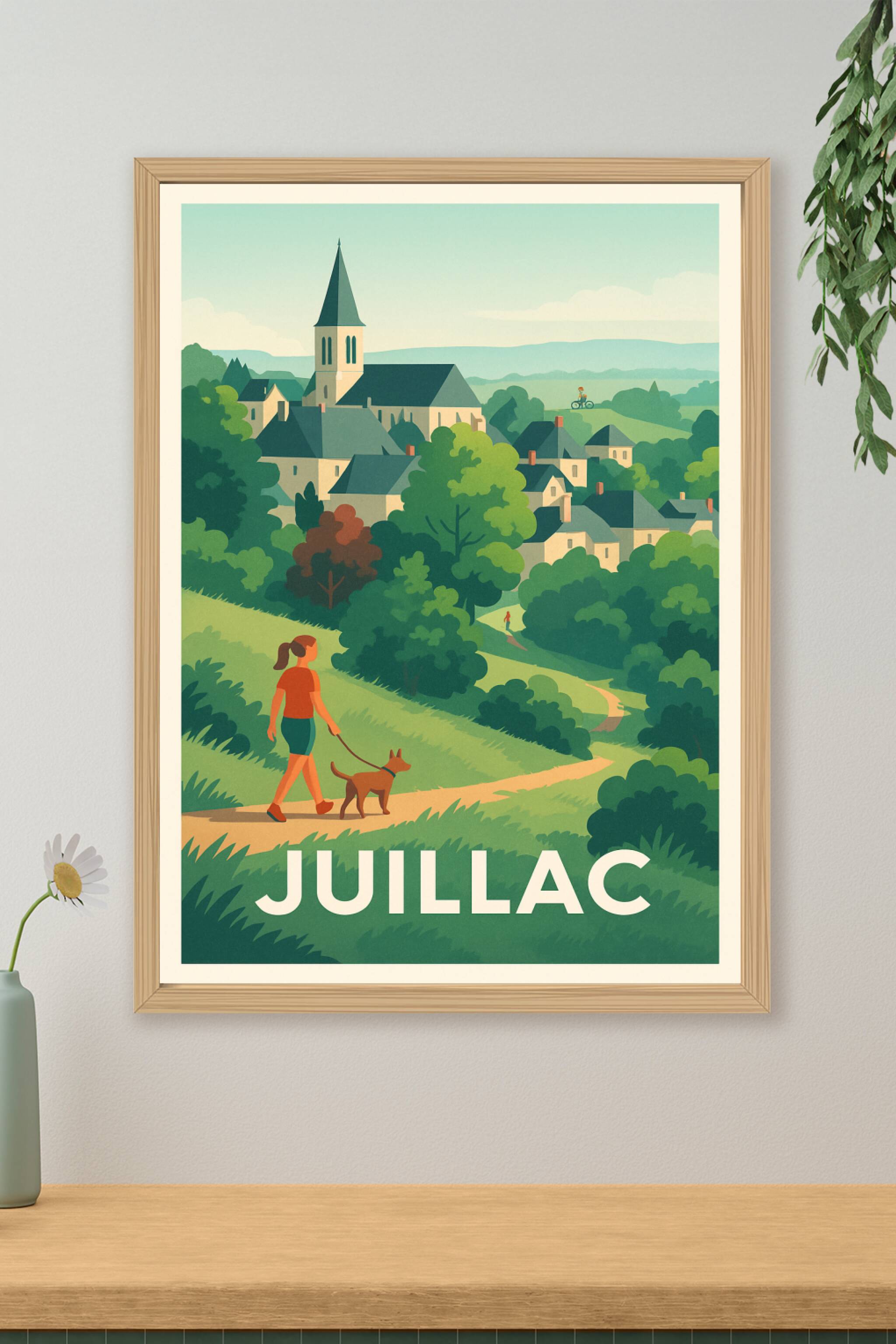 Affiche de Juillac - Charme campagnard et promenades bucoliques