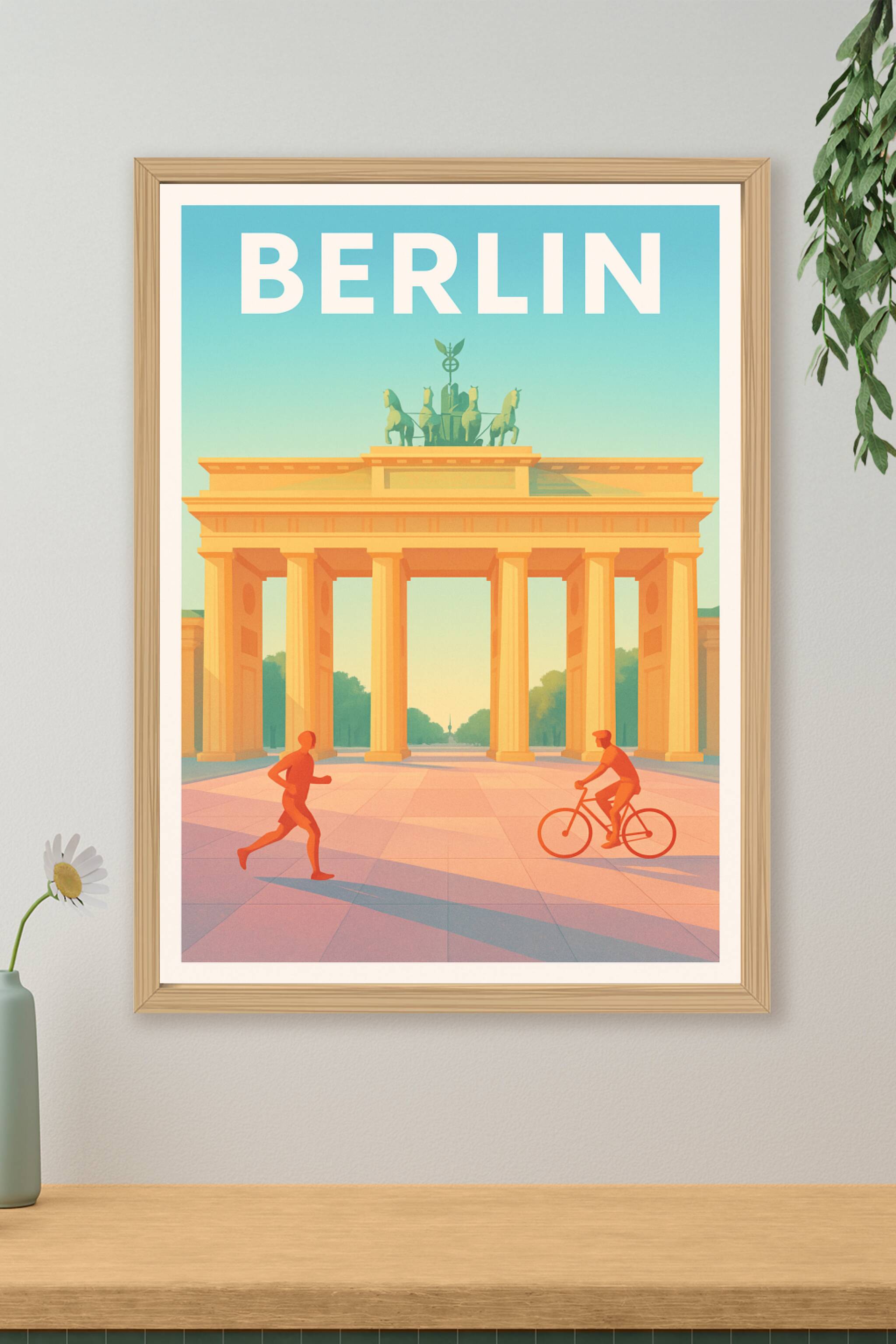 Affiche de Berlin - L'élégance intemporelle de la Porte de Brandebourg