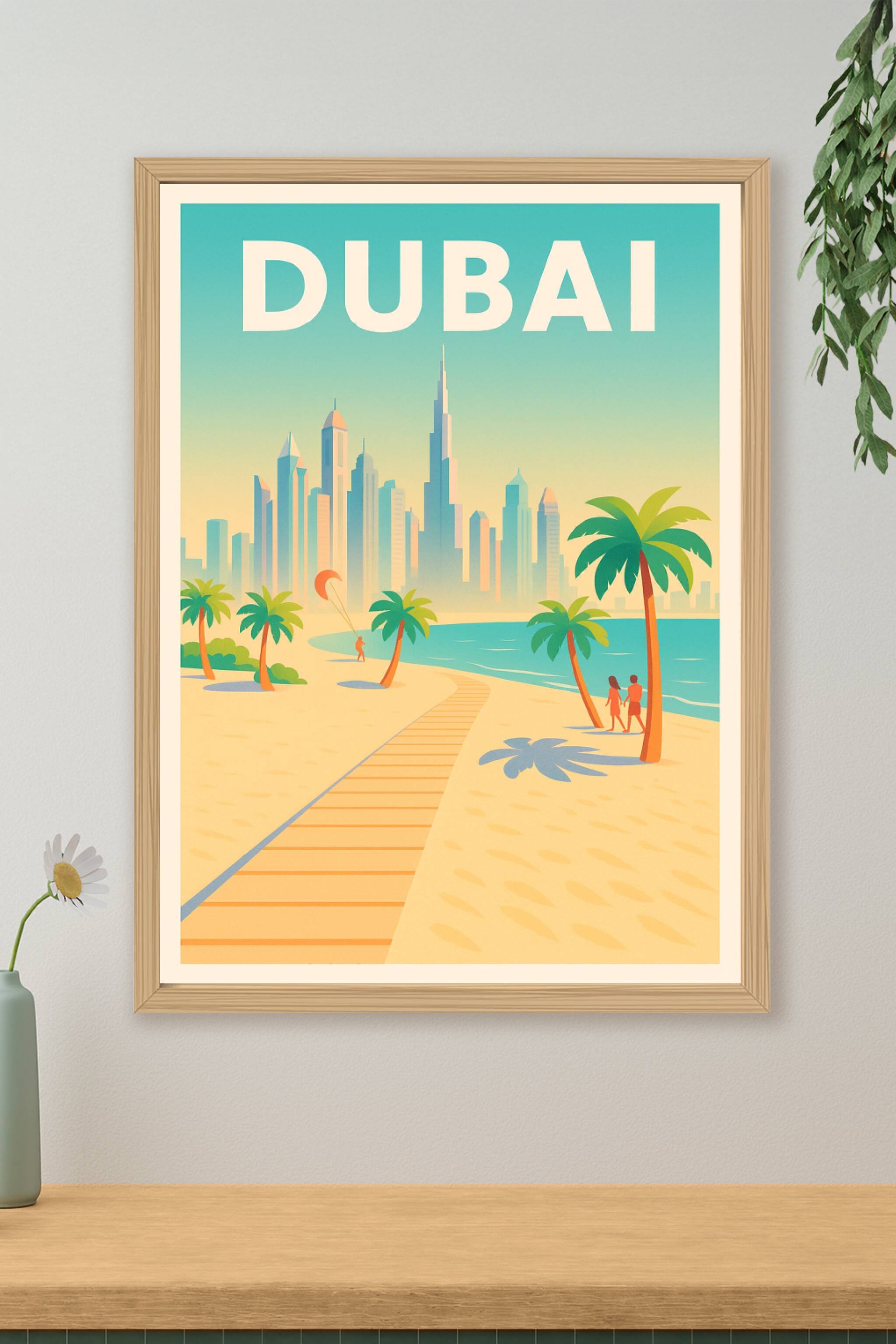 Affiche de Dubai - Voyage au cœur d'une métropole futuriste