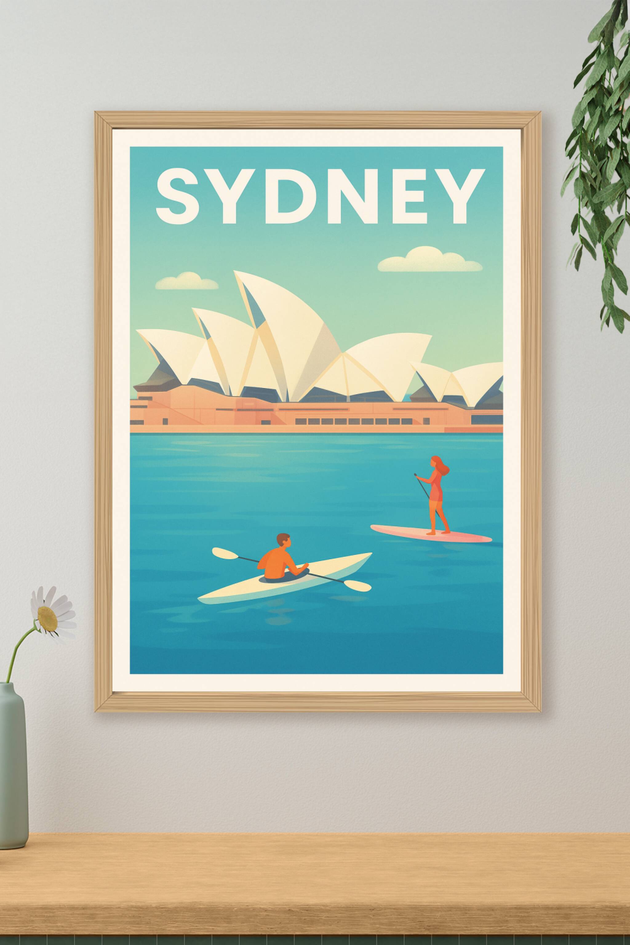 Affiche de Sydney - L'évasion nautique emblématique