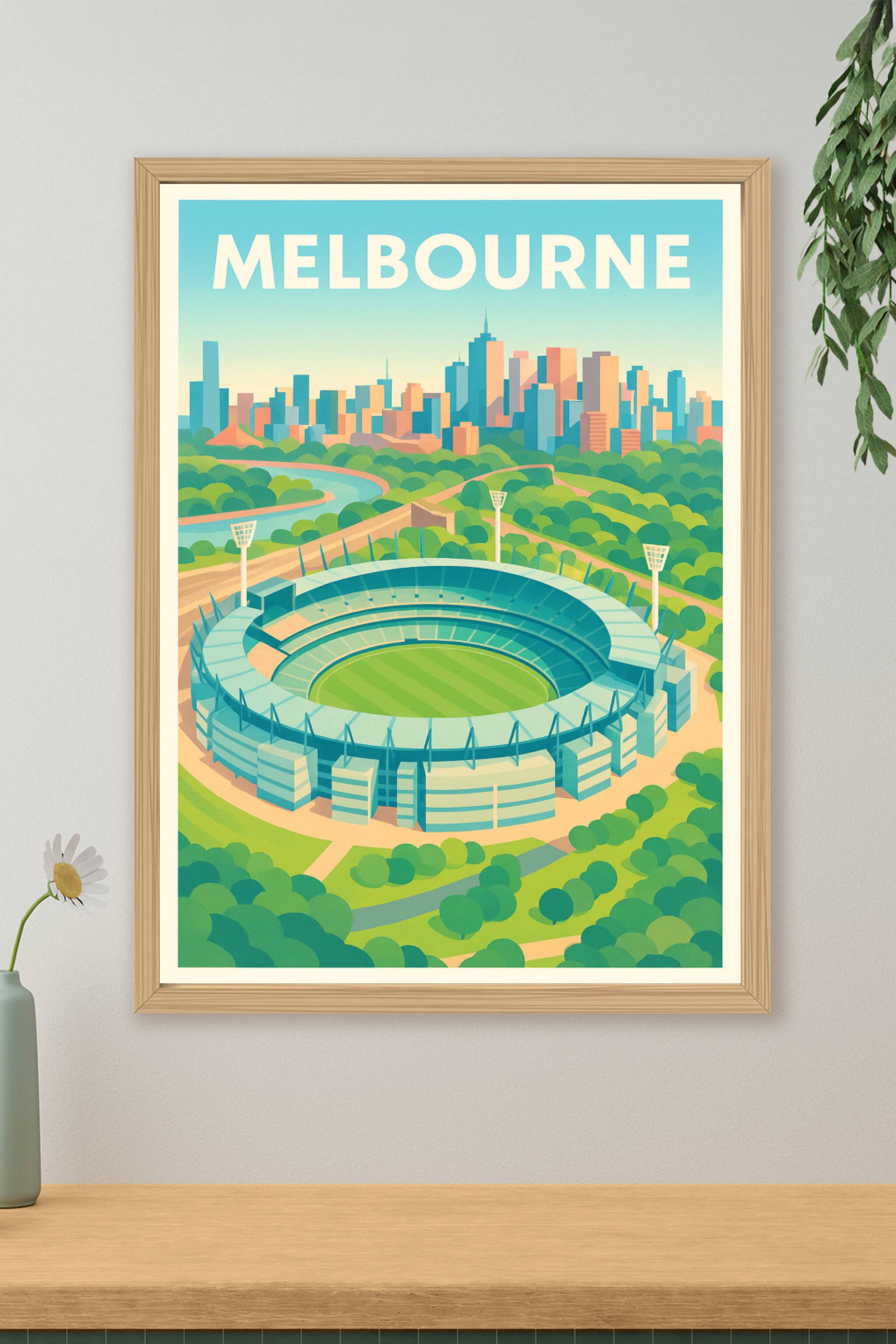Affiche de Melbourne - Un bijou sportif au cœur de la ville