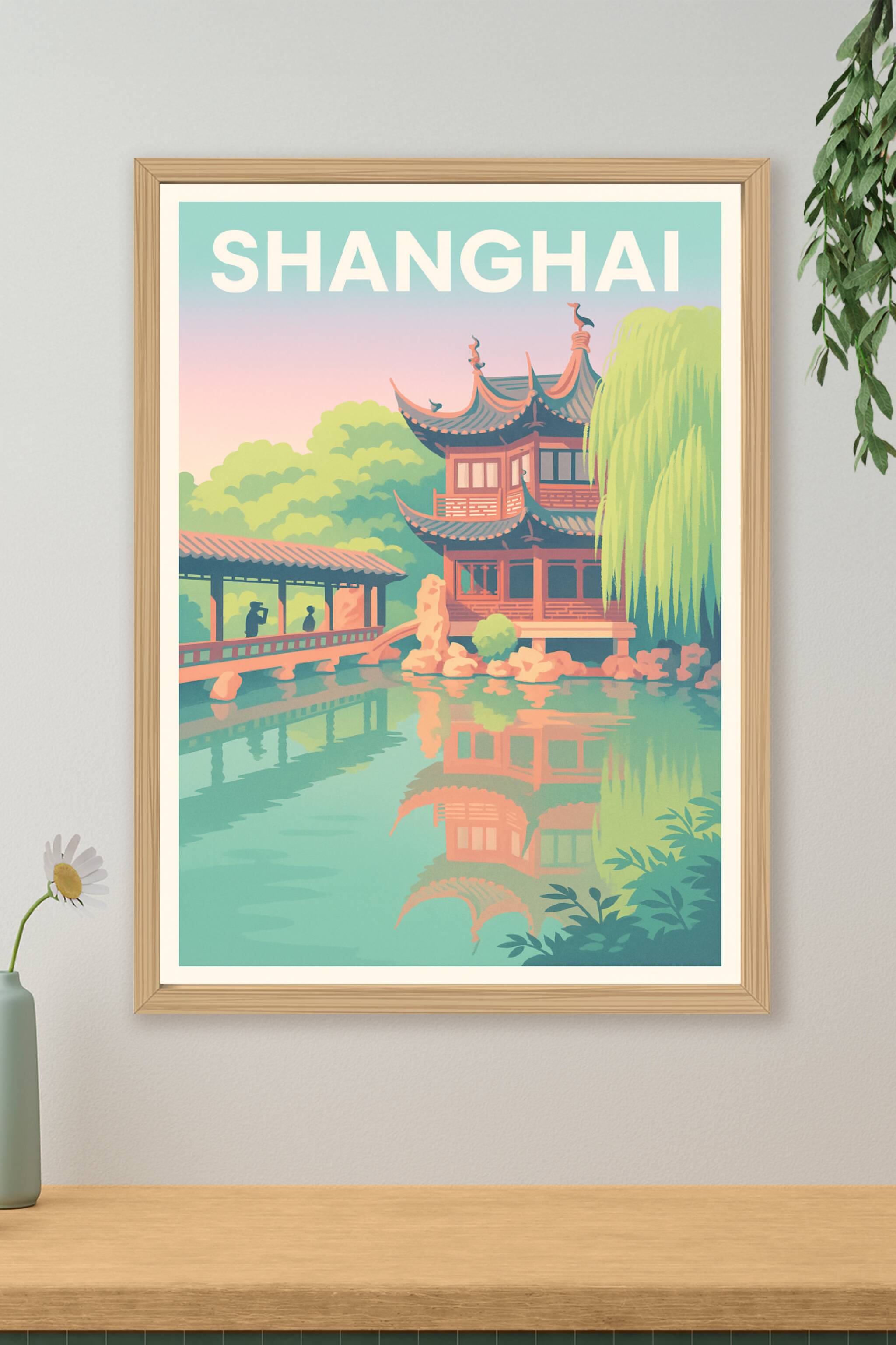 Affiche de Shanghai - Harmonie et Sérénité au Pavillon traditionnel