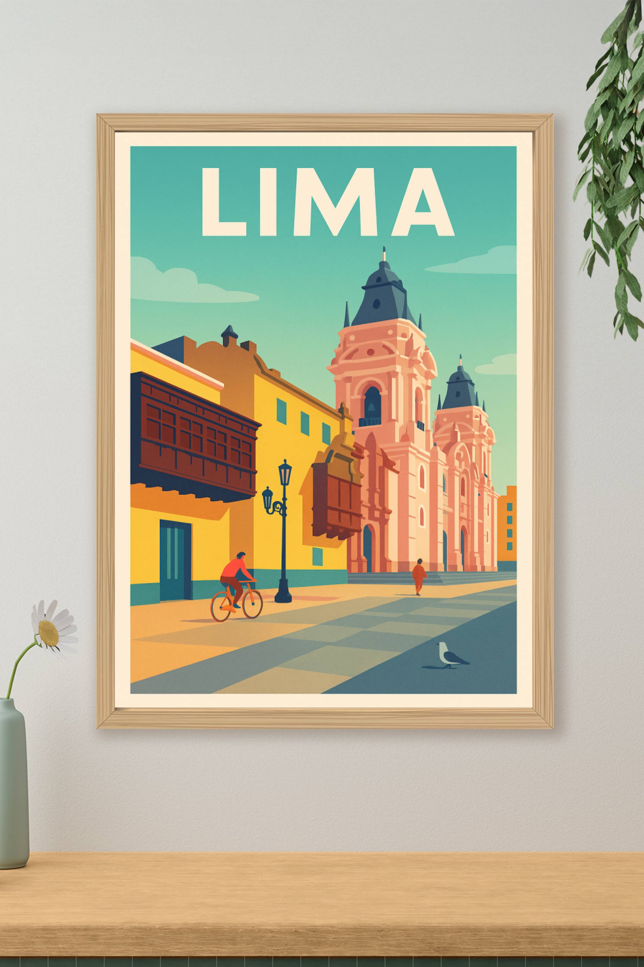 Affiche de Lima - Charme colonial au cœur de la capitale péruvienne