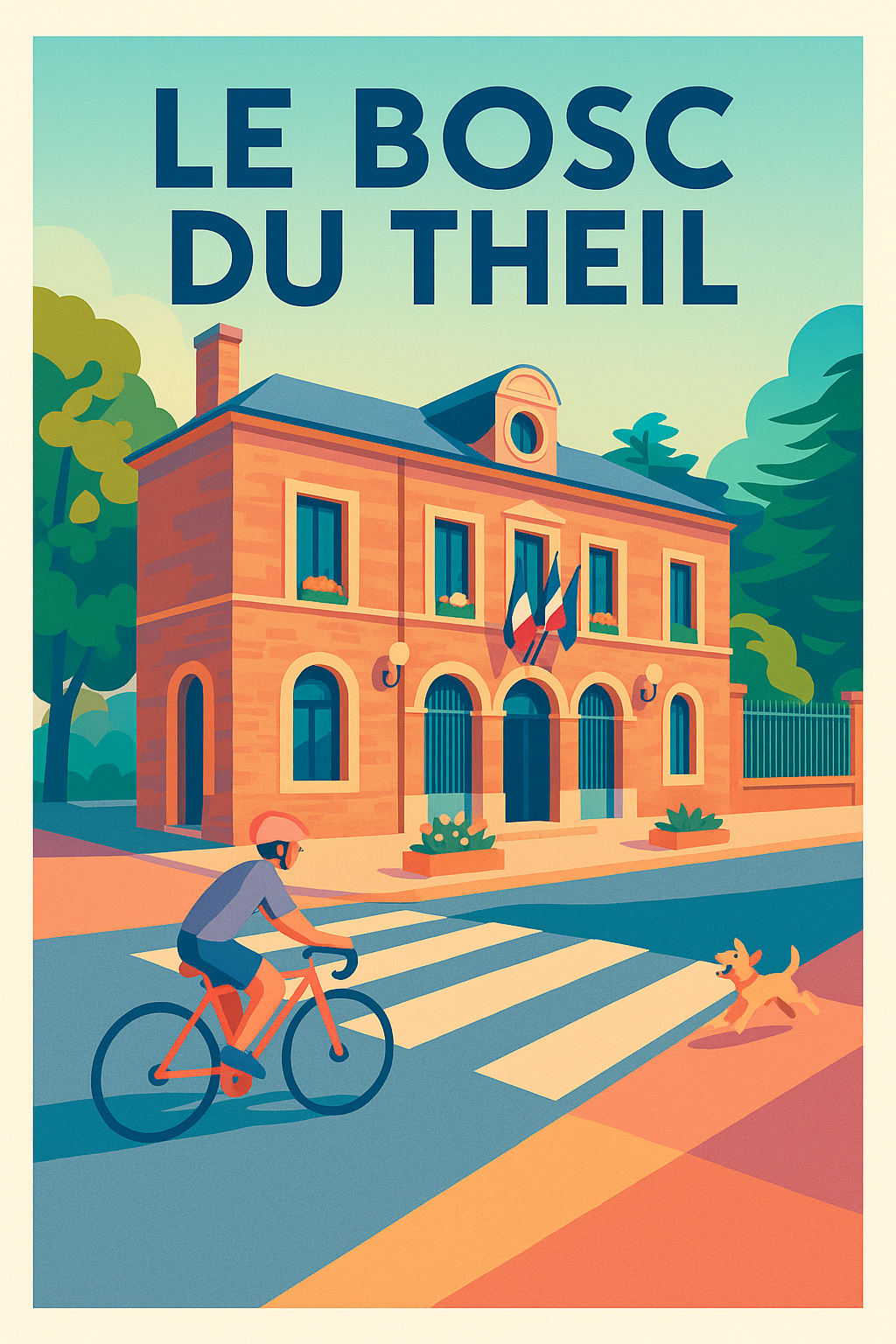 Affiche de Le Bosc du Theil - Charme et Sérénité au Cœur du Village