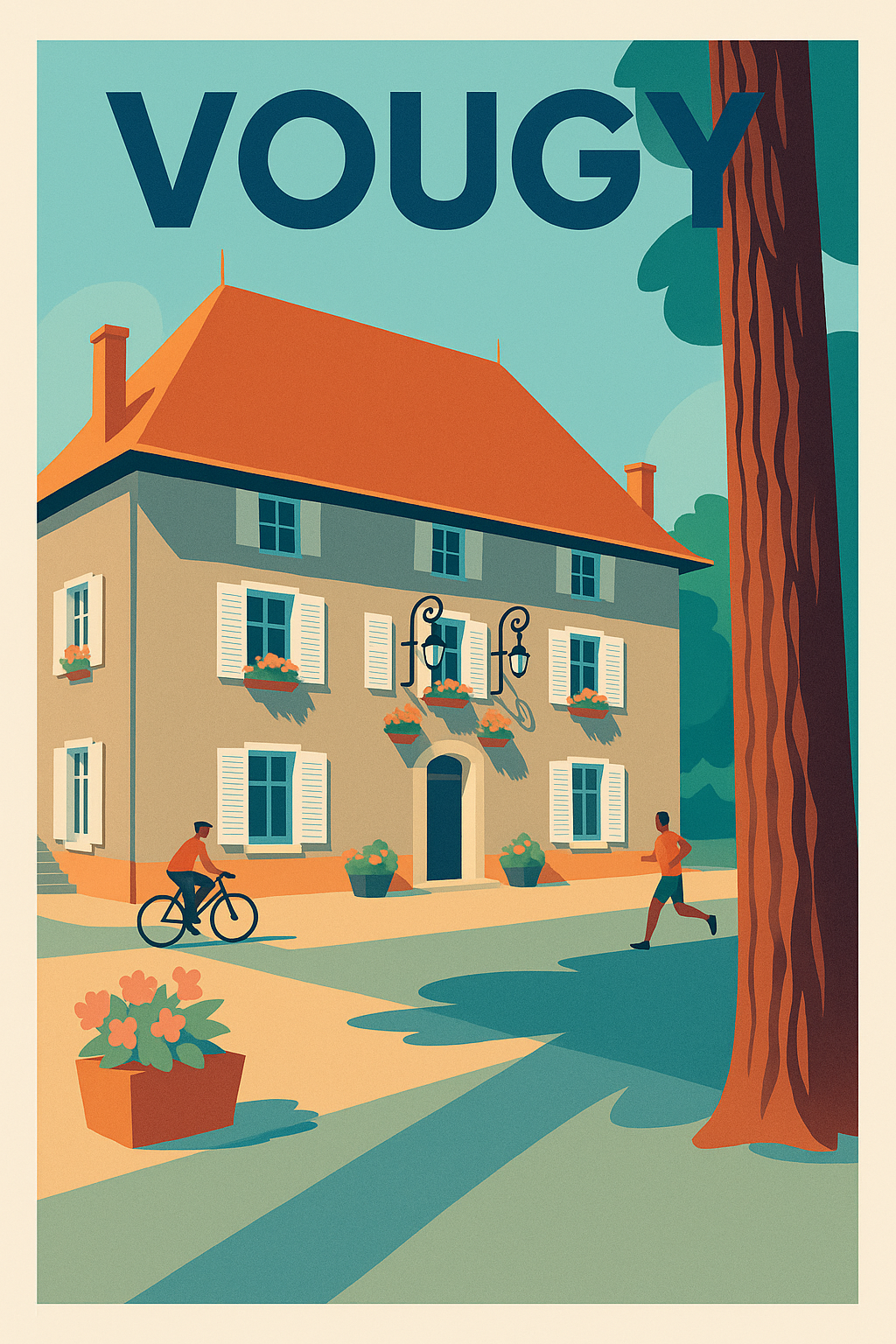 Affiche de Vougy - Charme et sérénité en pleine nature