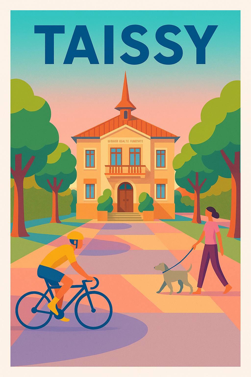 Affiche de Taissy - Flânerie paisible et charme local