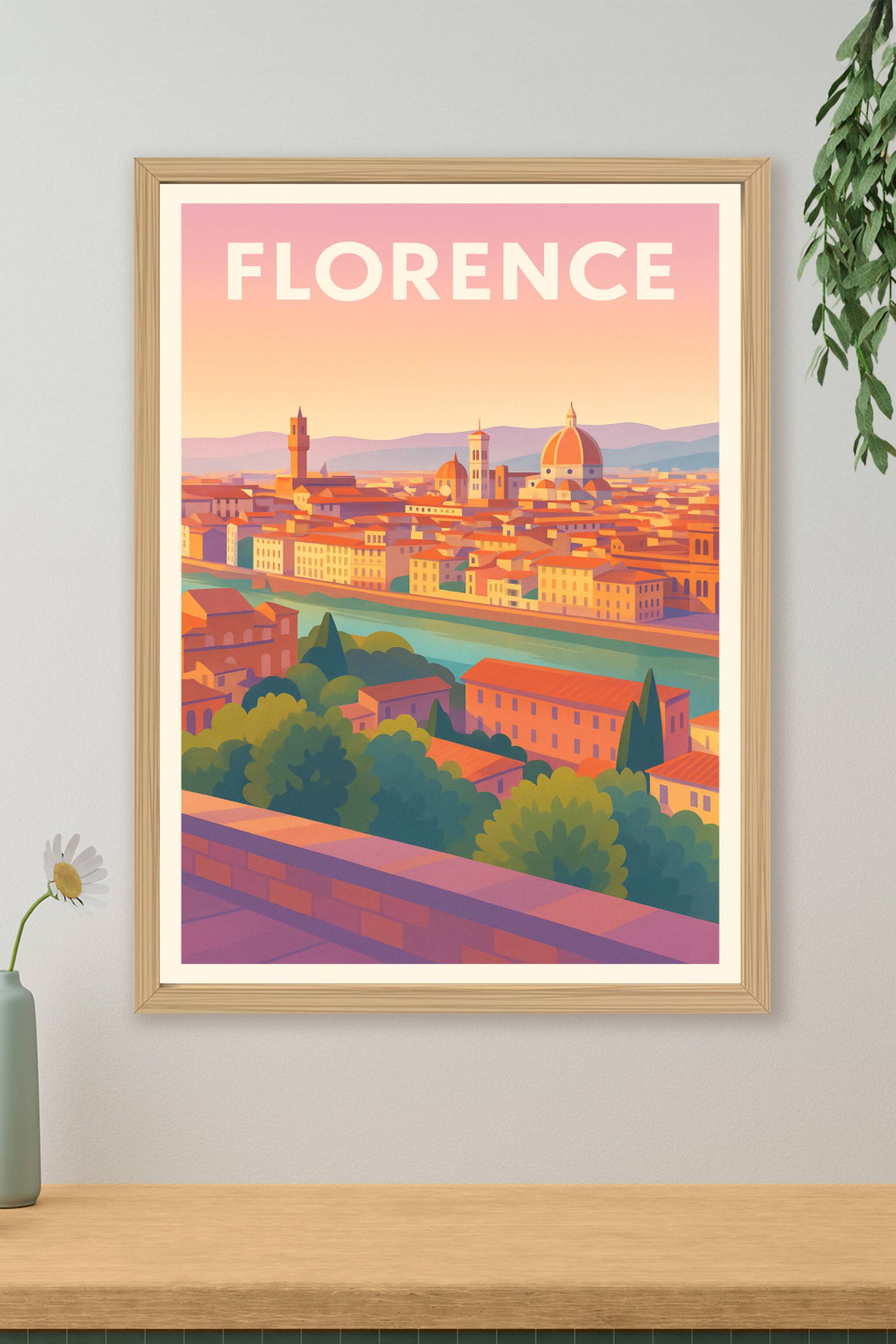 Affiche de Florence - L'élégance intemporelle de la Renaissance